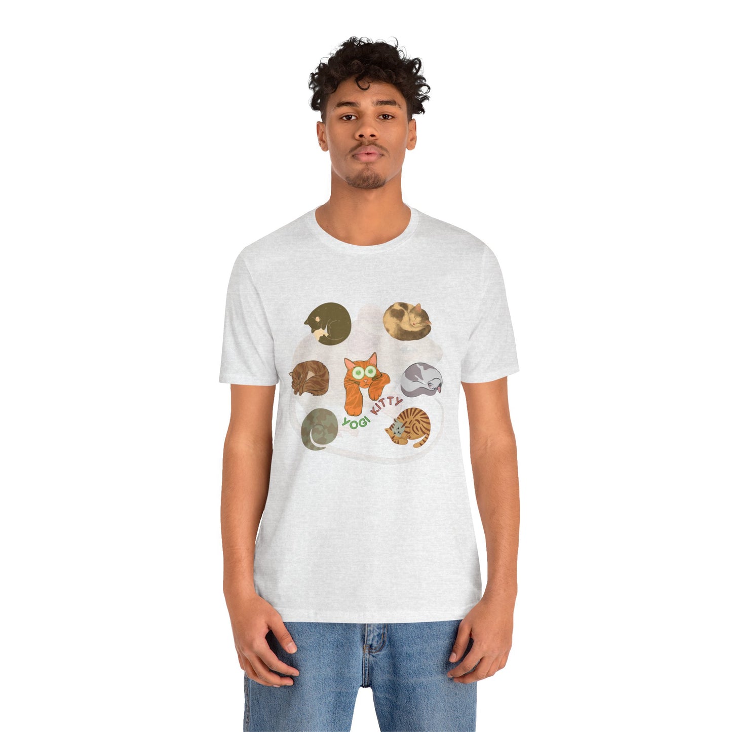 Yogi Kitty v4 Tee - Cat Lovers Shirt