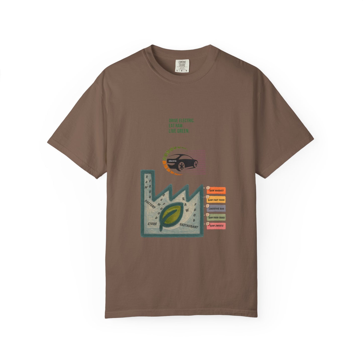 Why Choose Raw Knowledge v11.2 Eco-Friendly Garment-Dyed T-Shirt with Mindful Knowledge Design