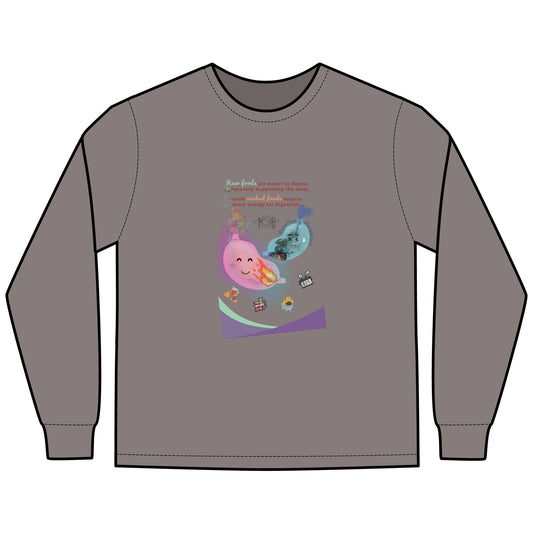 Why Choose Raw Knowledge v19.2 – Playful Unisex Long Sleeve Tee for Everyday Wear