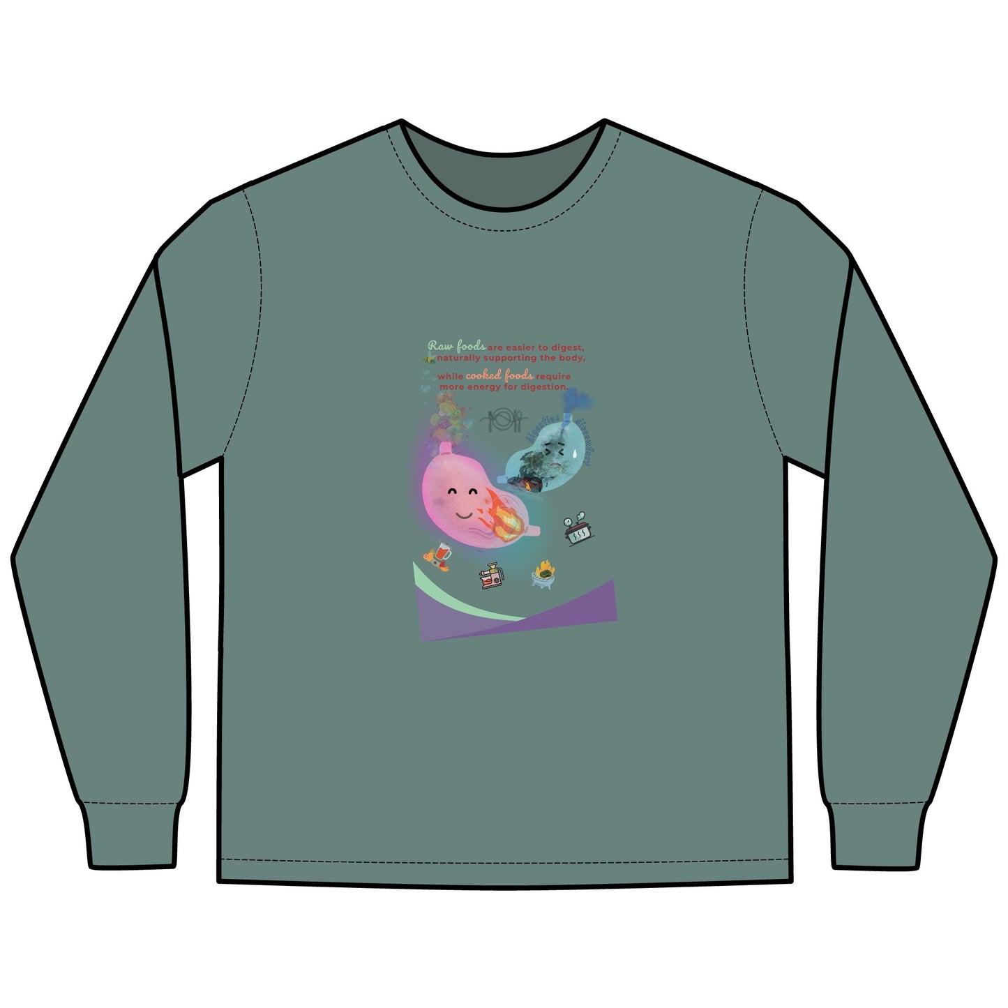 Why Choose Raw Knowledge v19.2 – Playful Unisex Long Sleeve Tee for Everyday Wear