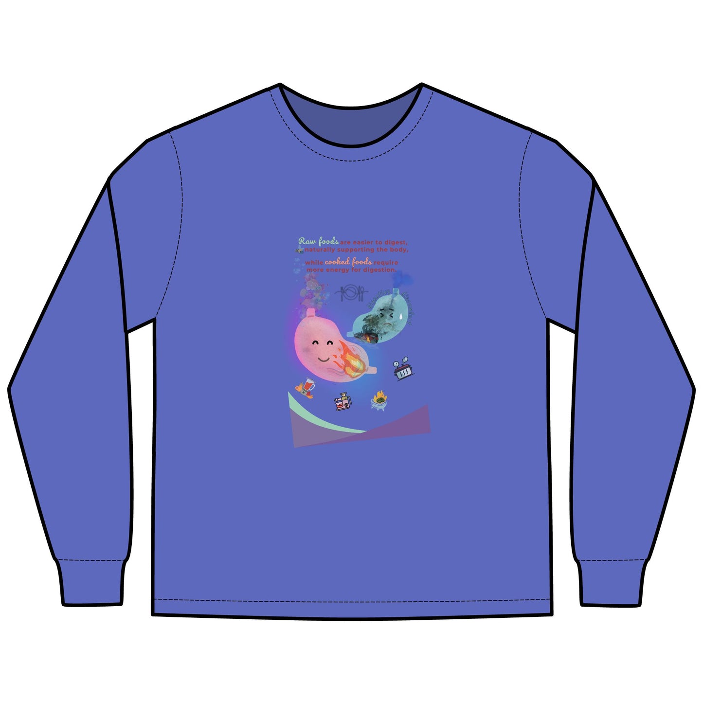 Why Choose Raw Knowledge v19.2 – Playful Unisex Long Sleeve Tee for Everyday Wear