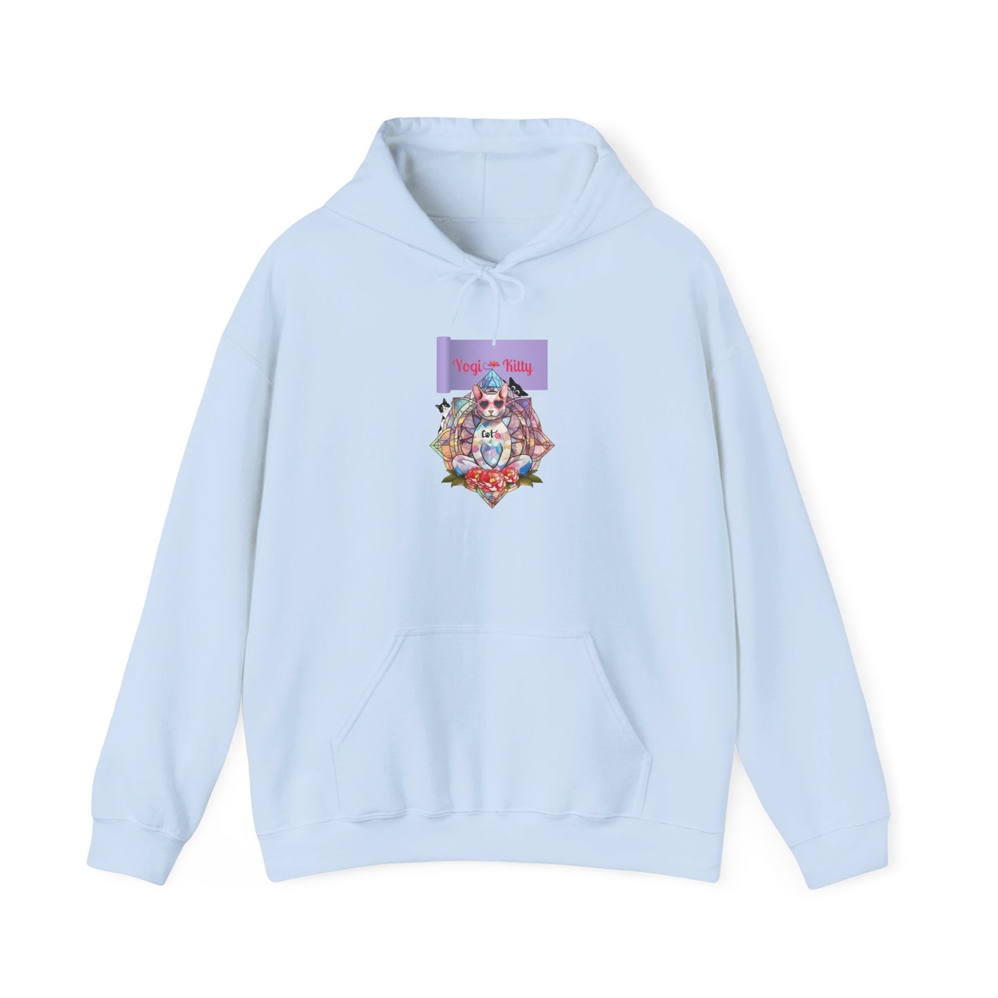 Yogi Kitty V4. Hoodie - Cat Lovers Sweatshirt