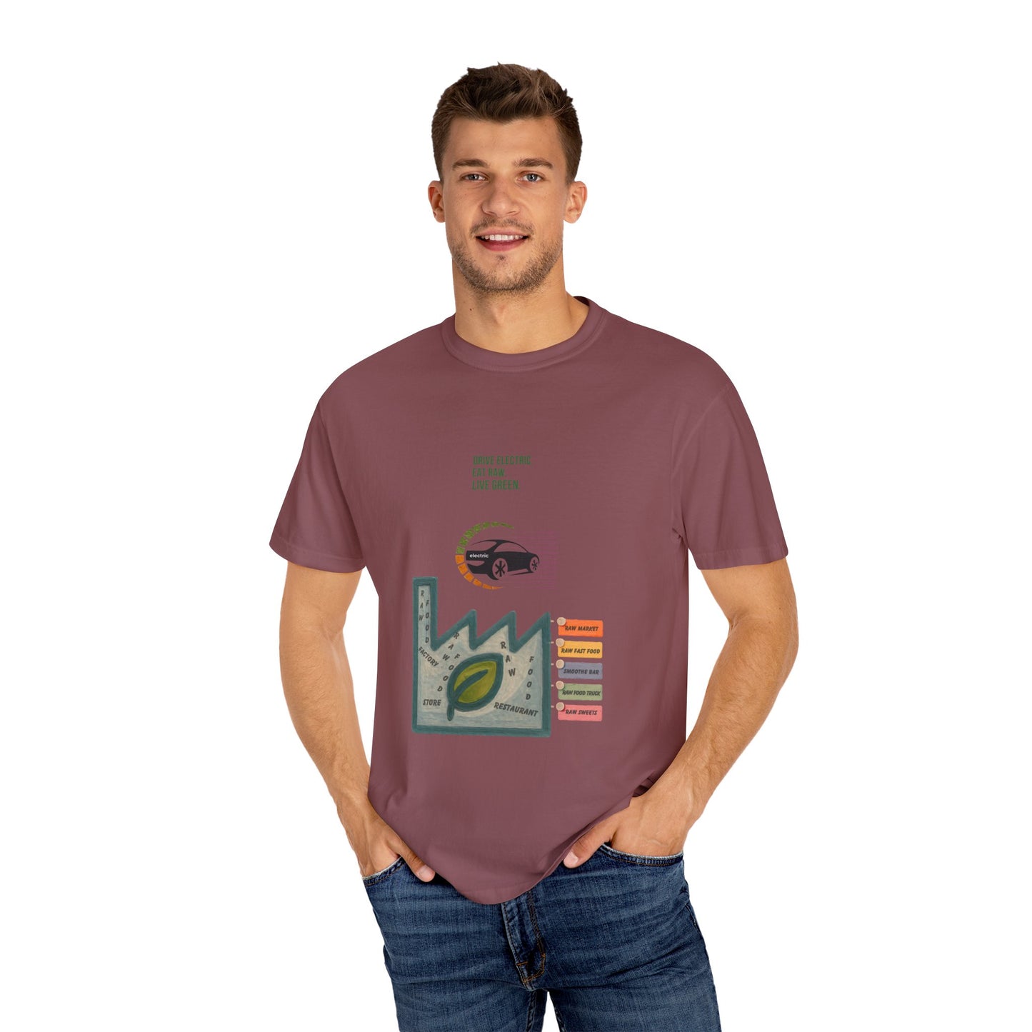 Why Choose Raw Knowledge v11.2 Eco-Friendly Garment-Dyed T-Shirt with Mindful Knowledge Design
