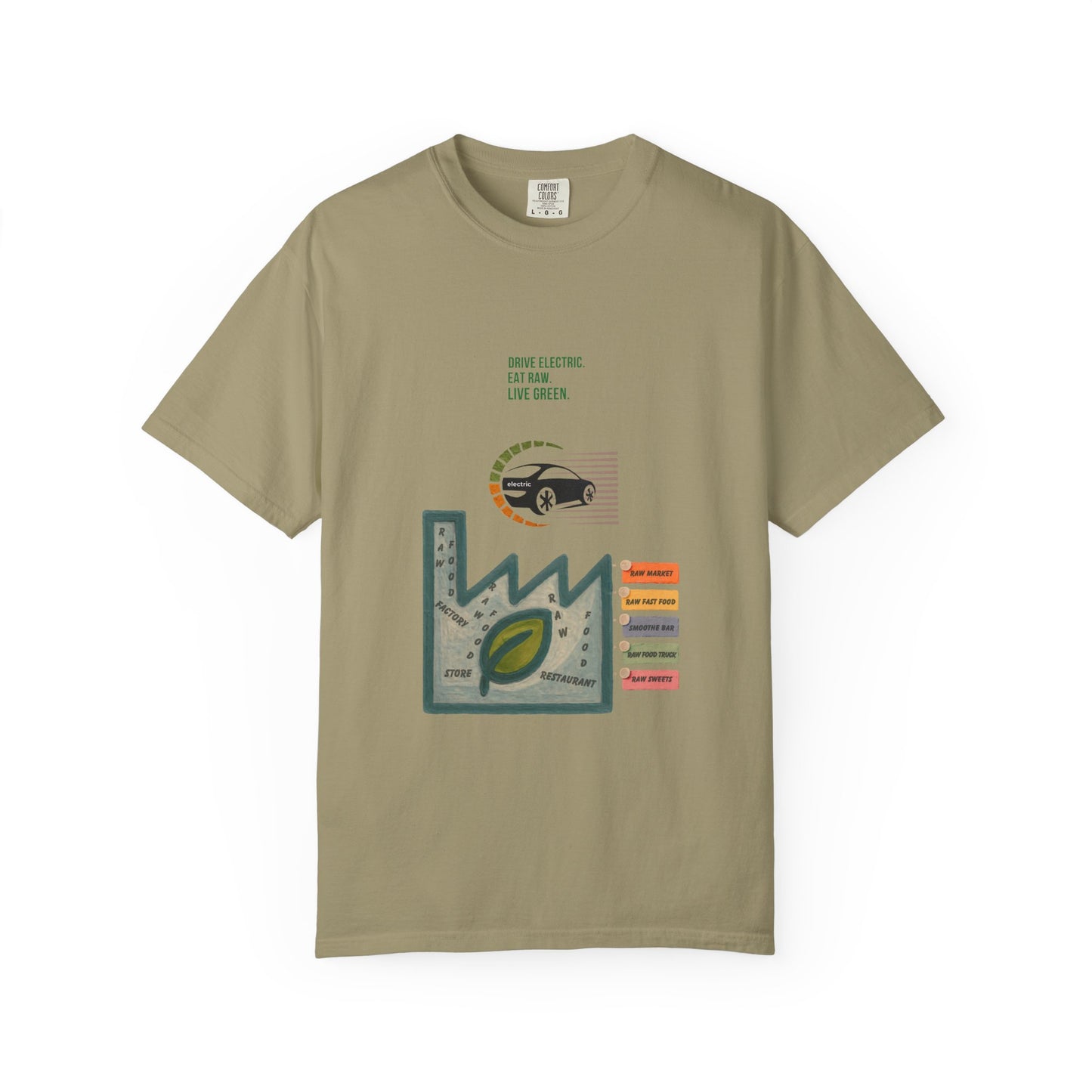 Why Choose Raw Knowledge v11.2 Eco-Friendly Garment-Dyed T-Shirt with Mindful Knowledge Design