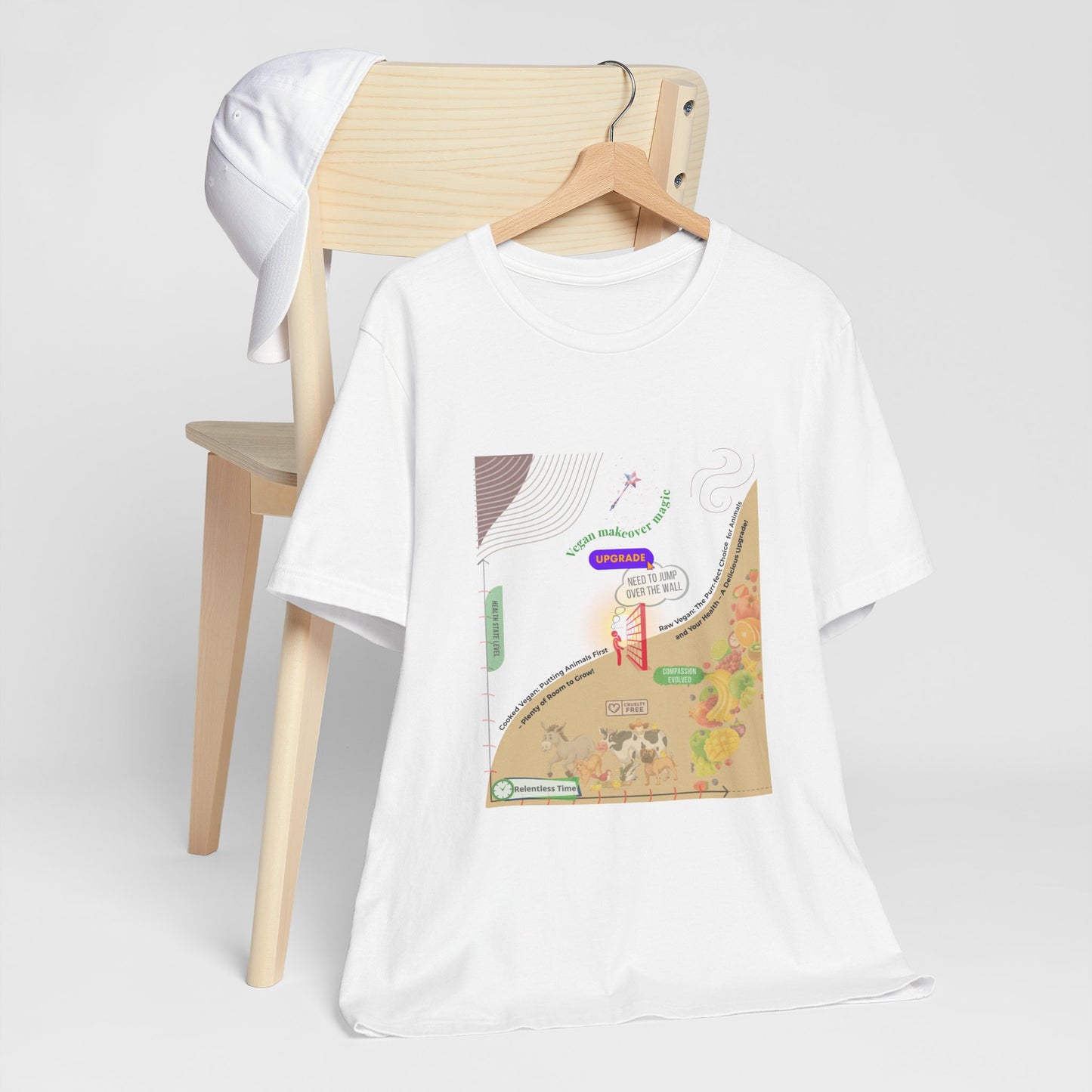 Why Choose Raw Knowledge v23.2 Adventure Map Short Sleeve Tee - Unisex
