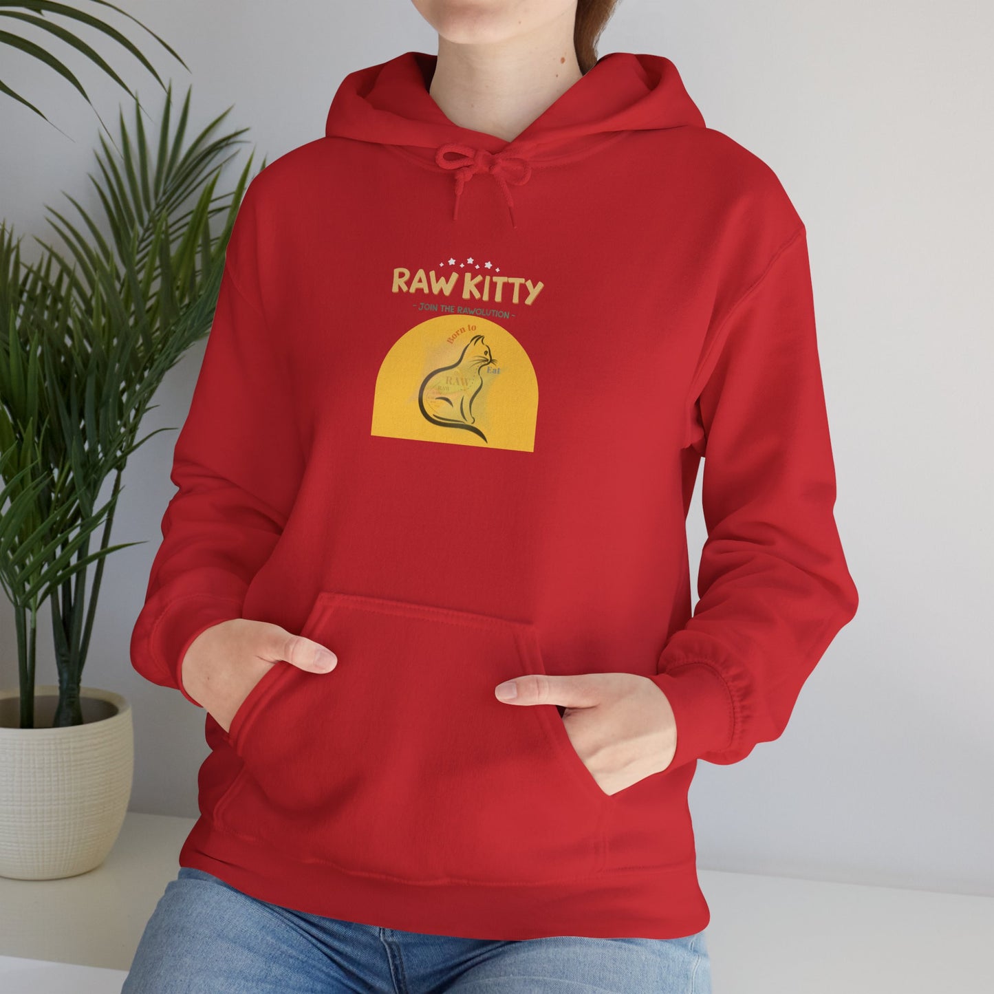 RAW KITTY V2.3 Hoodie - Cat Lovers Sweatshirt