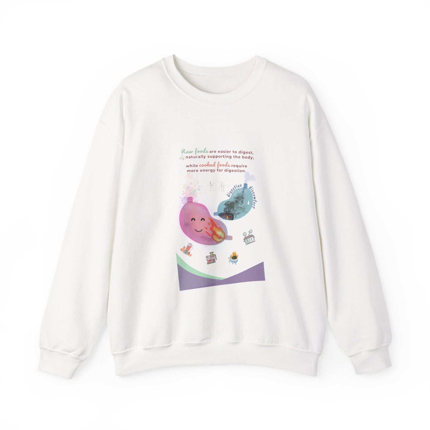 Happy Vibes Crewneck Sweatshirt - Unisex Heavy Blend™