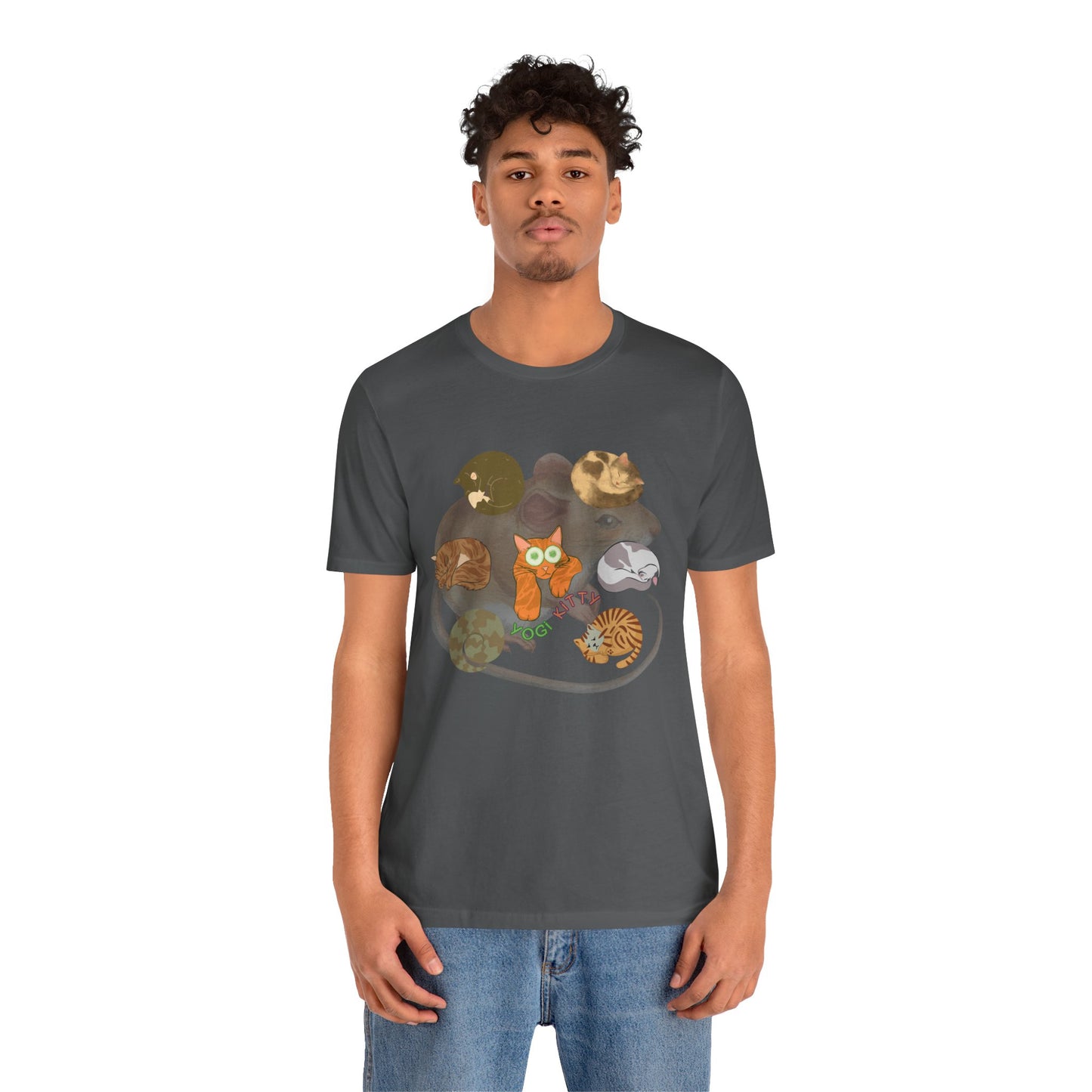 Yogi Kitty v4 Tee - Cat Lovers Shirt