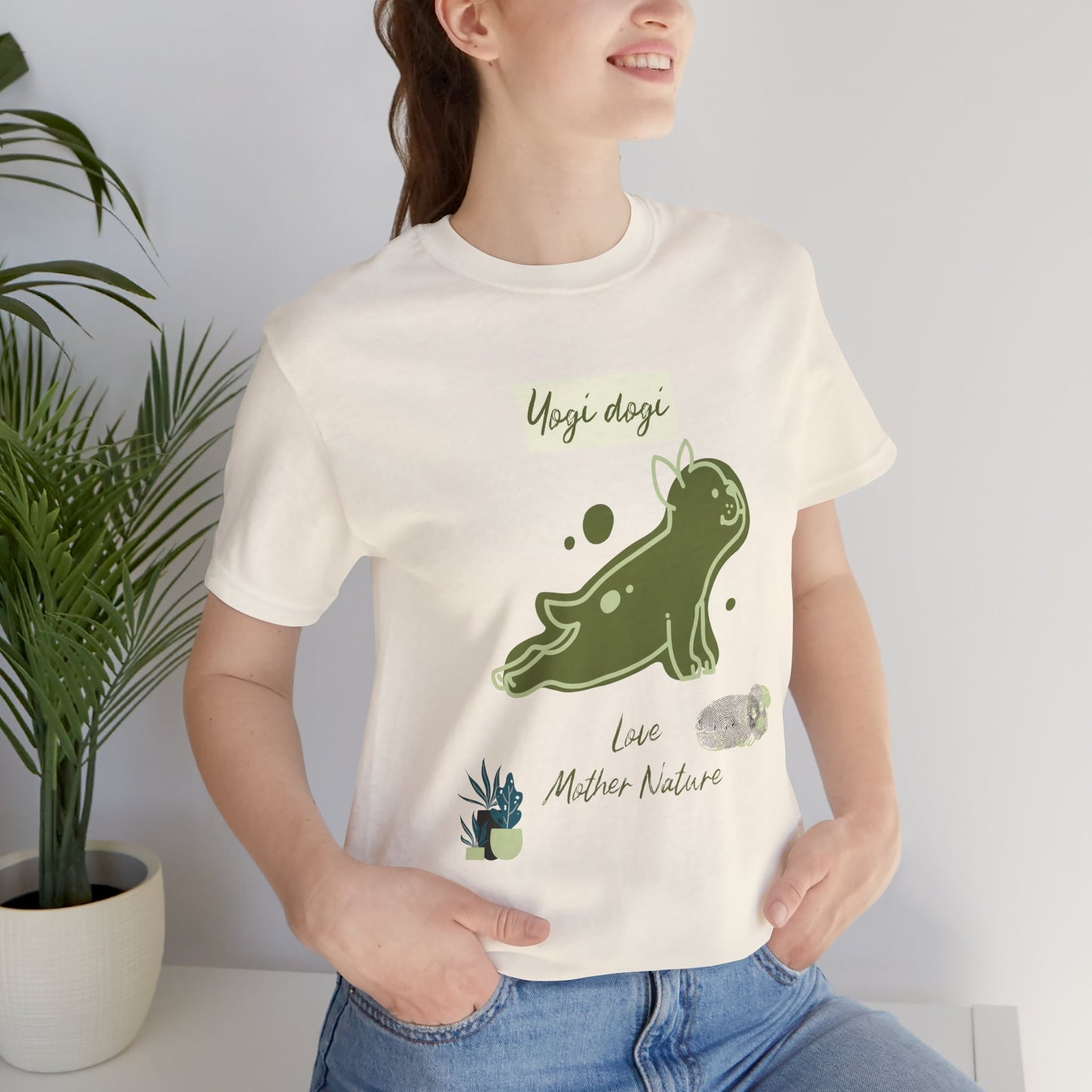 Yogi Dogi V6. Tee - Dog Lover Animal Art