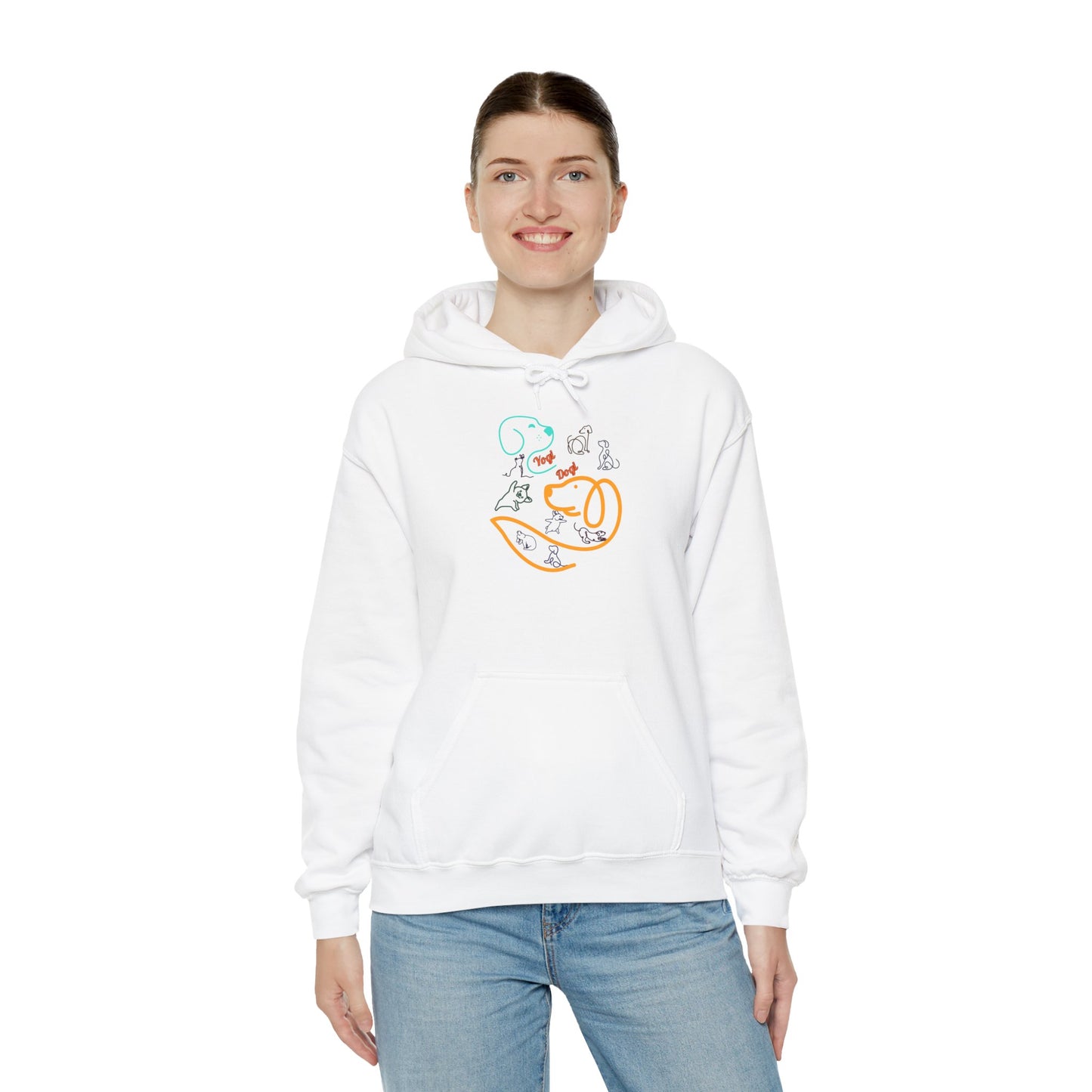Yogi Dogi vV7. Hoodie - Animal Art for Dog Lovers