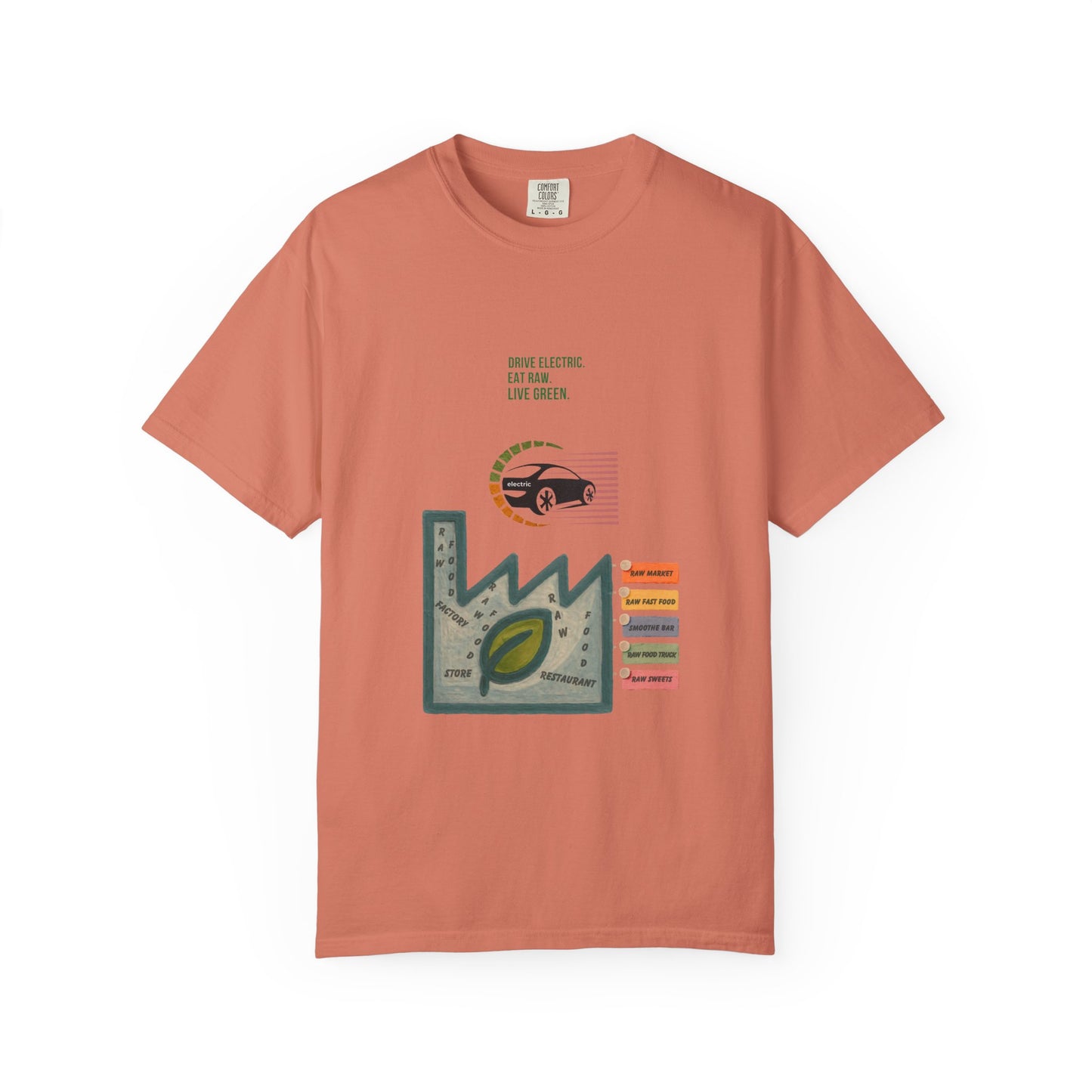 Why Choose Raw Knowledge v11.2 Eco-Friendly Garment-Dyed T-Shirt with Mindful Knowledge Design