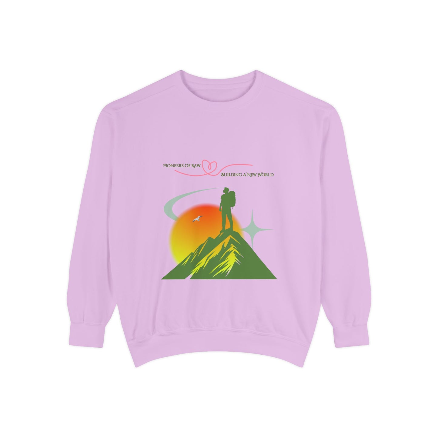 Why Choose Raw Knowledge v4 Sweatshirt – Cozy Unisex Garment-Dyed Pullover for Nature Lovers, Conscious Living & Raw Nutrition Enthusiasts