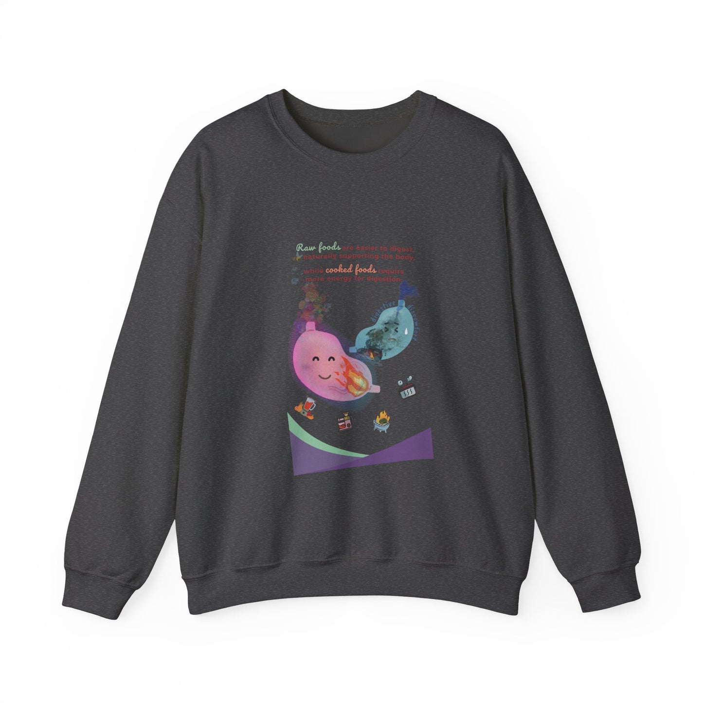 Happy Vibes Crewneck Sweatshirt - Unisex Heavy Blend™