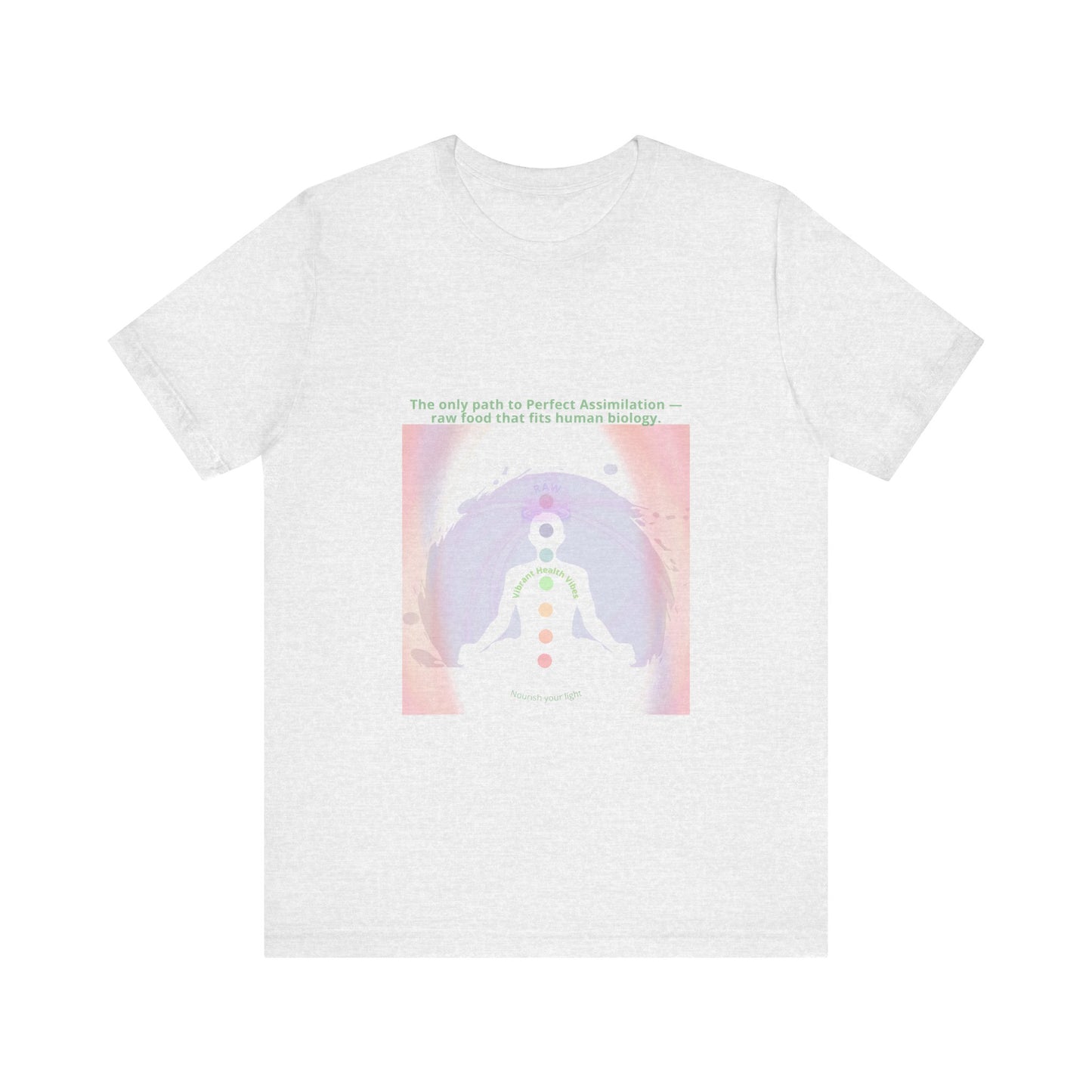 Why Choose Raw Knowledge v16.2 Chakra Energy Unisex Jersey Tee