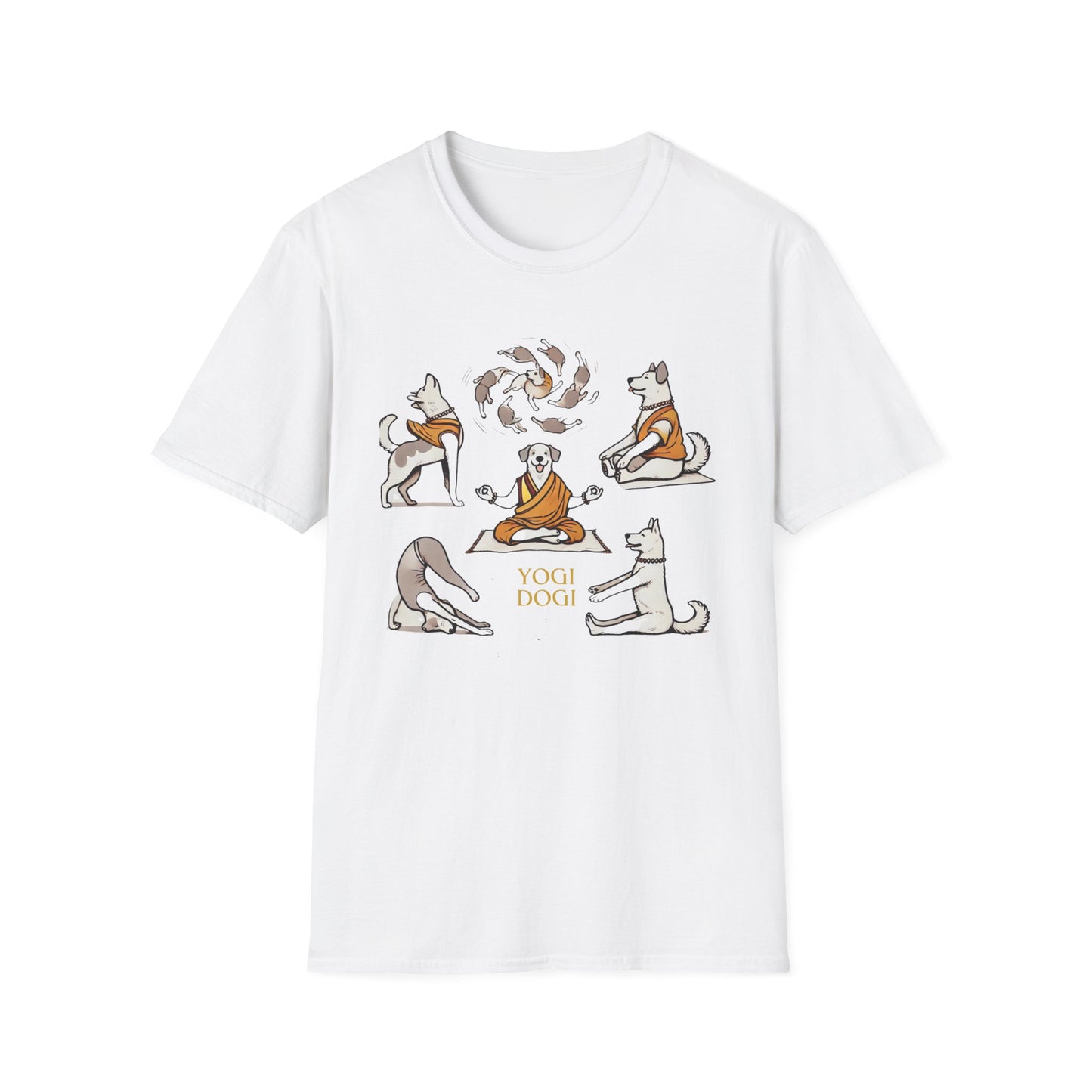 Yogi Dogi V8. Tee - Animal Art for Dog Lovers