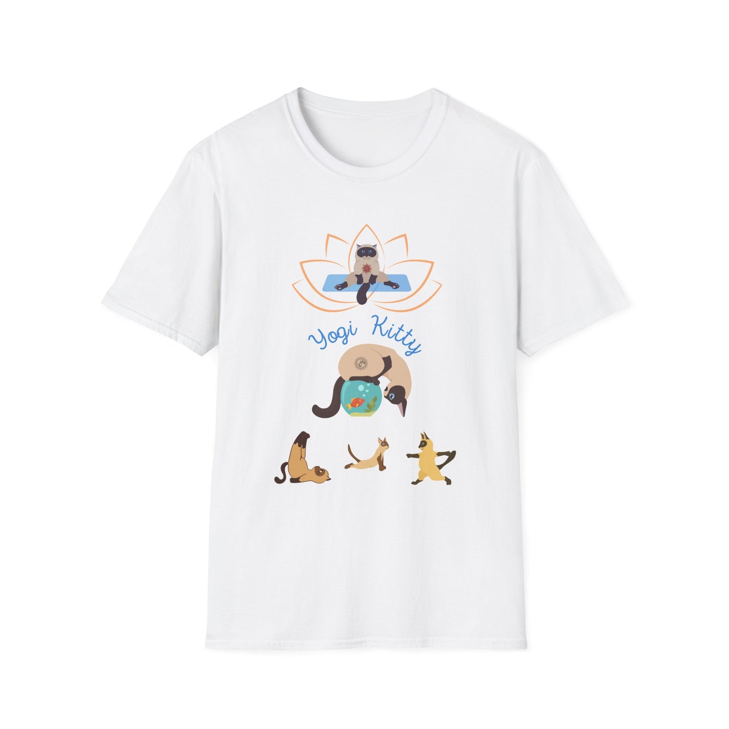 Yogi Kitty V3. Tee - Cat Lovers Shirt