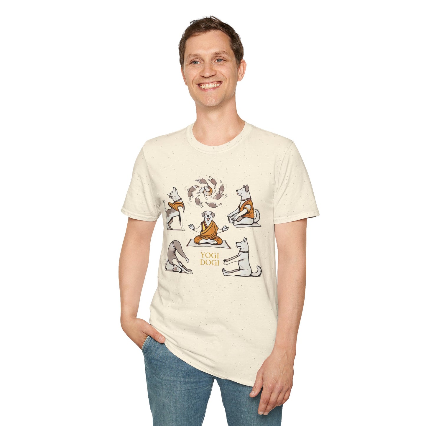 Yogi Dogi V8. Tee - Animal Art for Dog Lovers