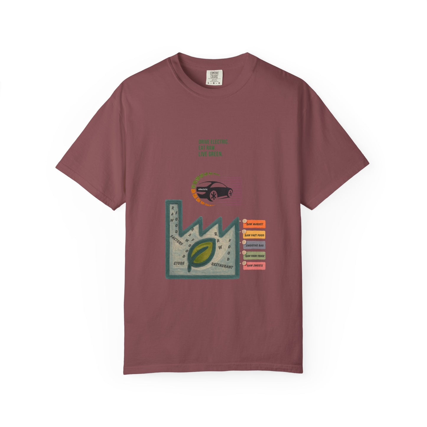 Why Choose Raw Knowledge v11.2 Eco-Friendly Garment-Dyed T-Shirt with Mindful Knowledge Design