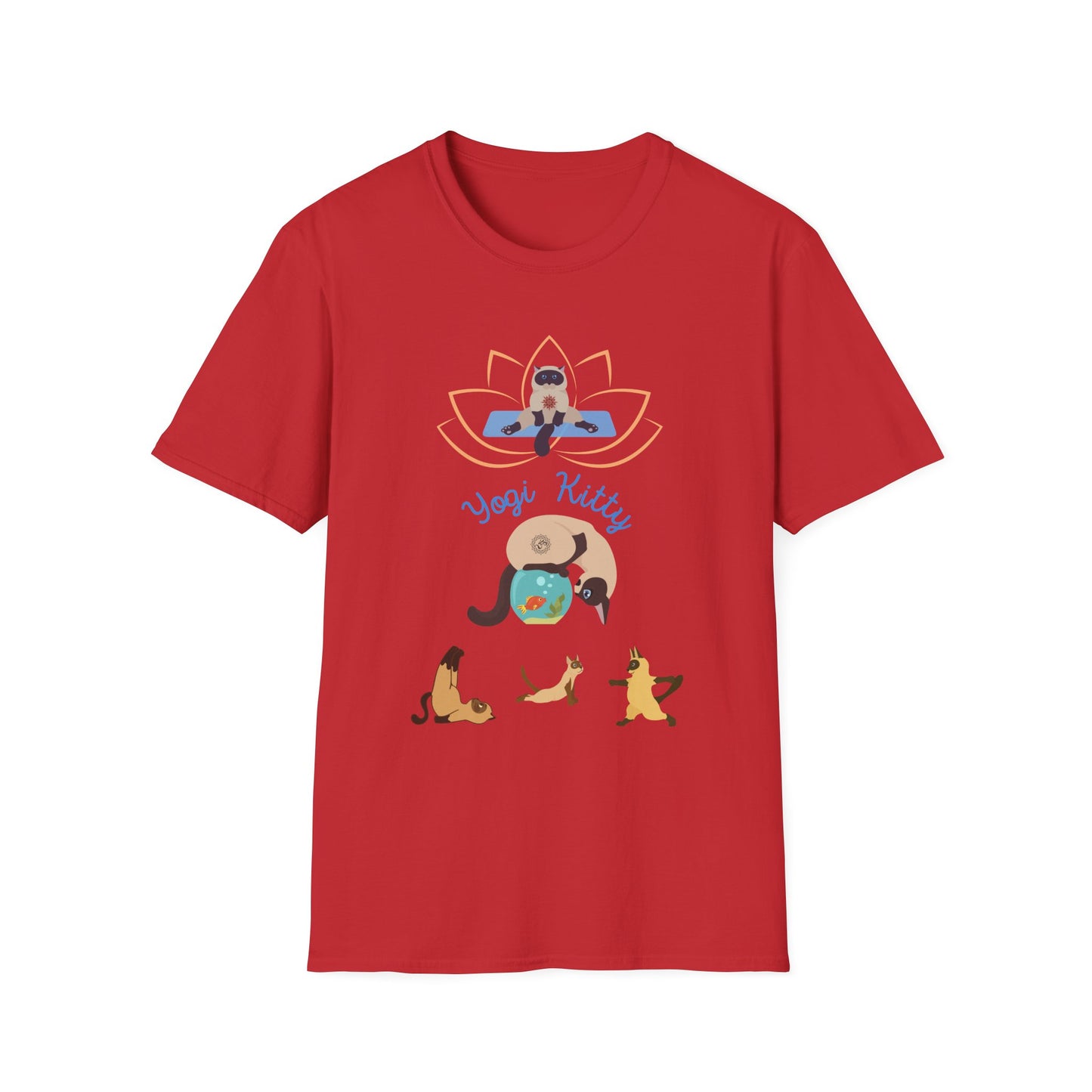 Yogi Kitty V3. Tee - Cat Lovers Shirt