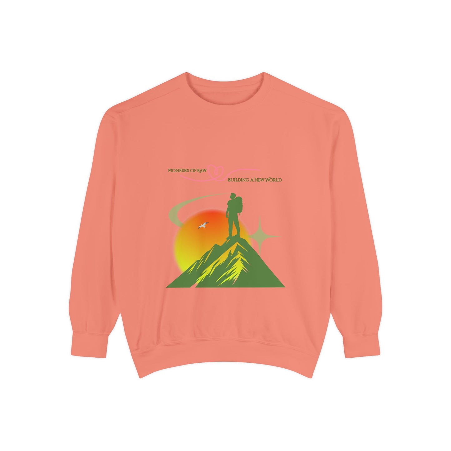 Why Choose Raw Knowledge v4 Sweatshirt – Cozy Unisex Garment-Dyed Pullover for Nature Lovers, Conscious Living & Raw Nutrition Enthusiasts