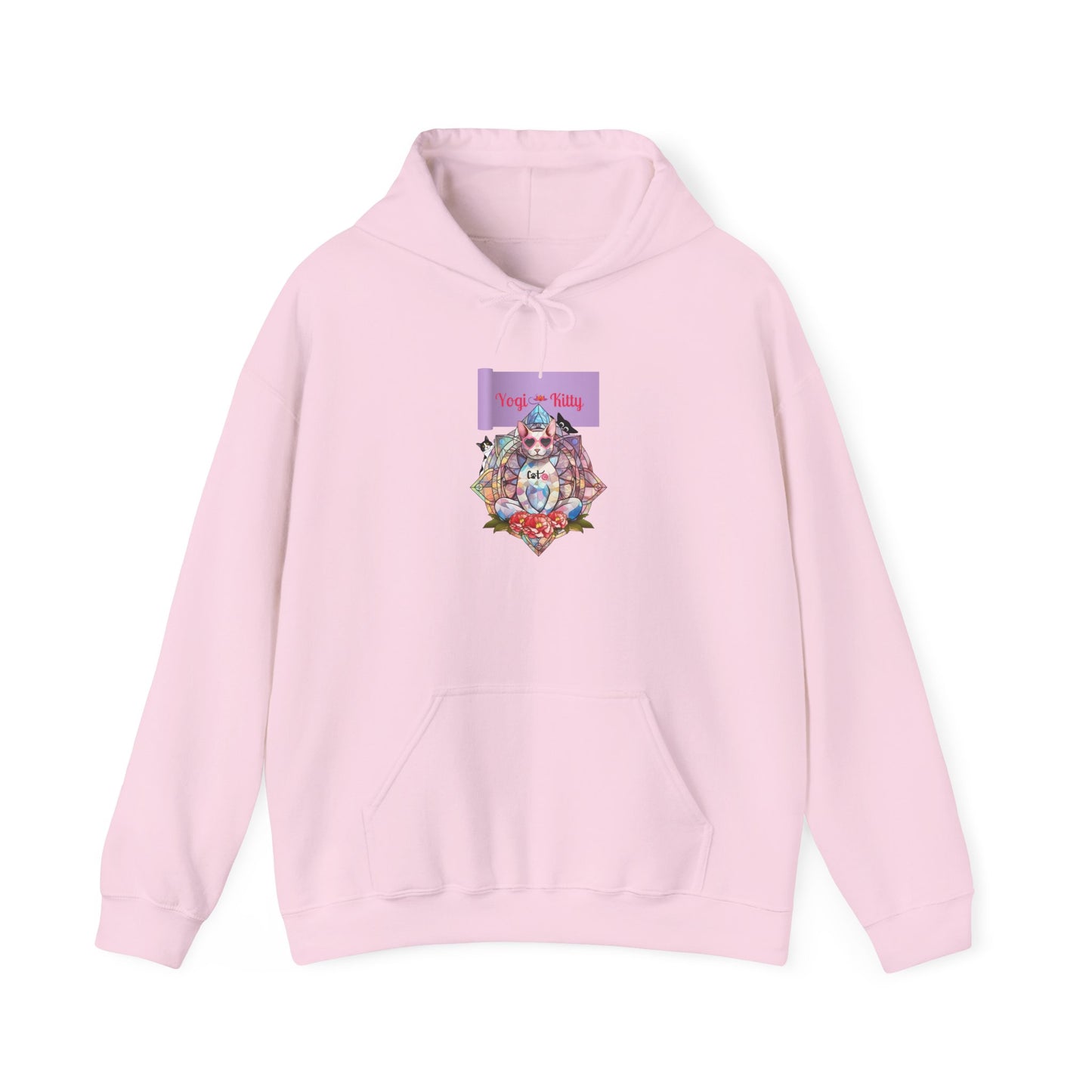 Yogi Kitty V4. Hoodie - Cat Lovers Sweatshirt