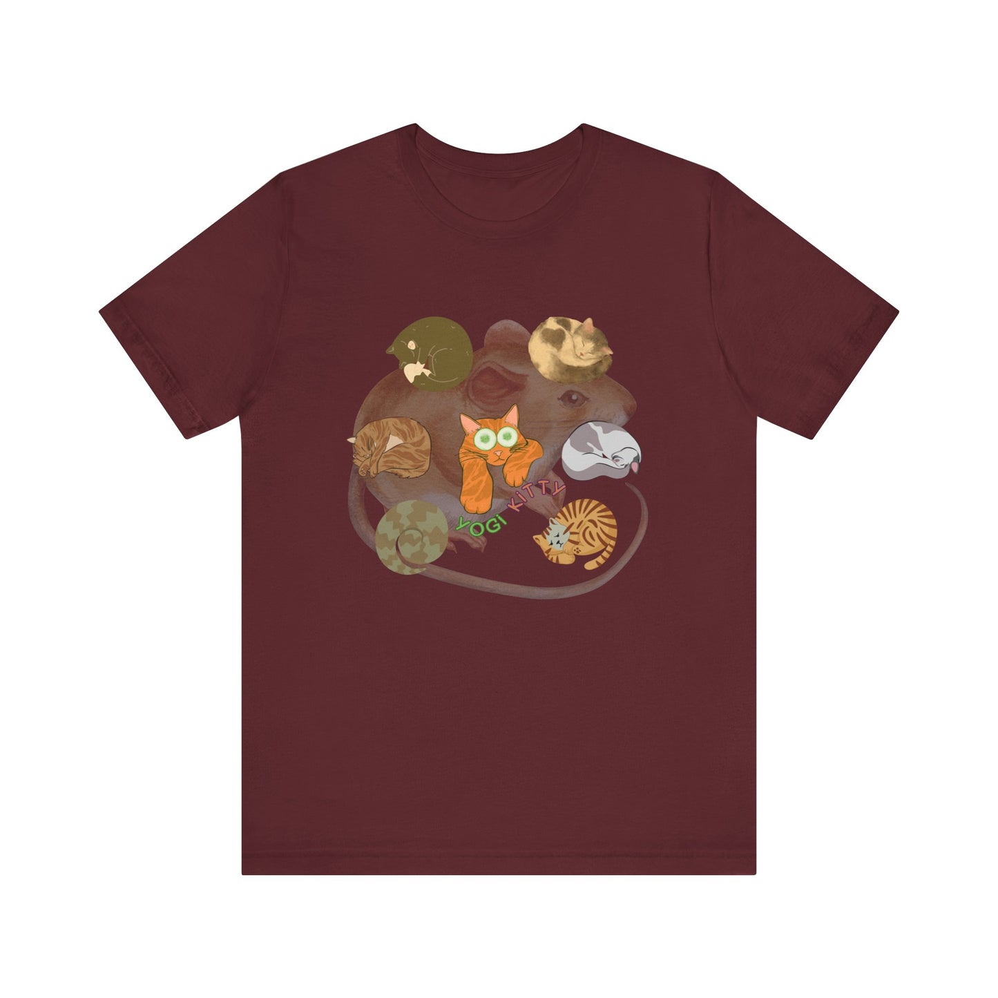 Yogi Kitty v4 Tee - Cat Lovers Shirt