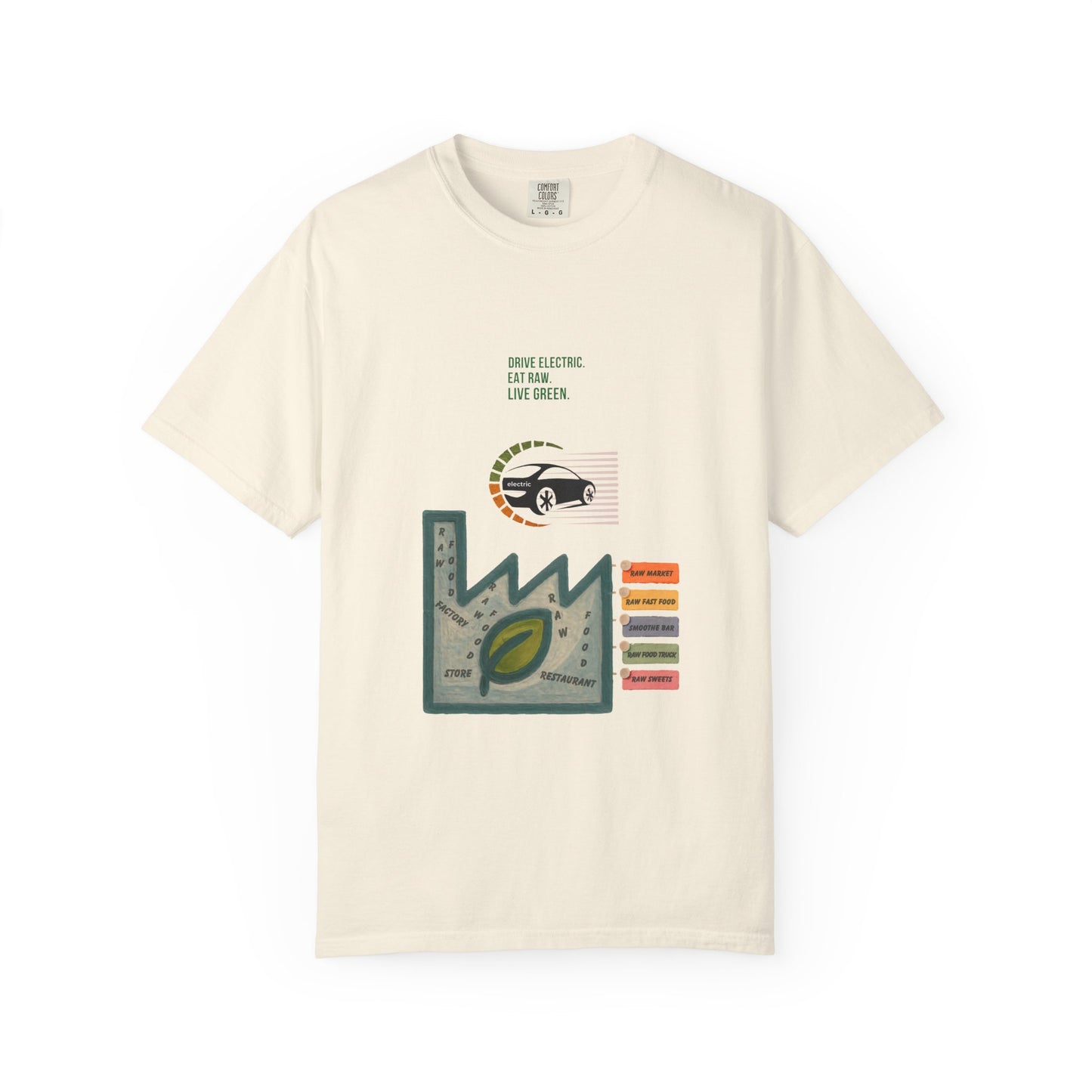 Why Choose Raw Knowledge v11.2 Eco-Friendly Garment-Dyed T-Shirt with Mindful Knowledge Design