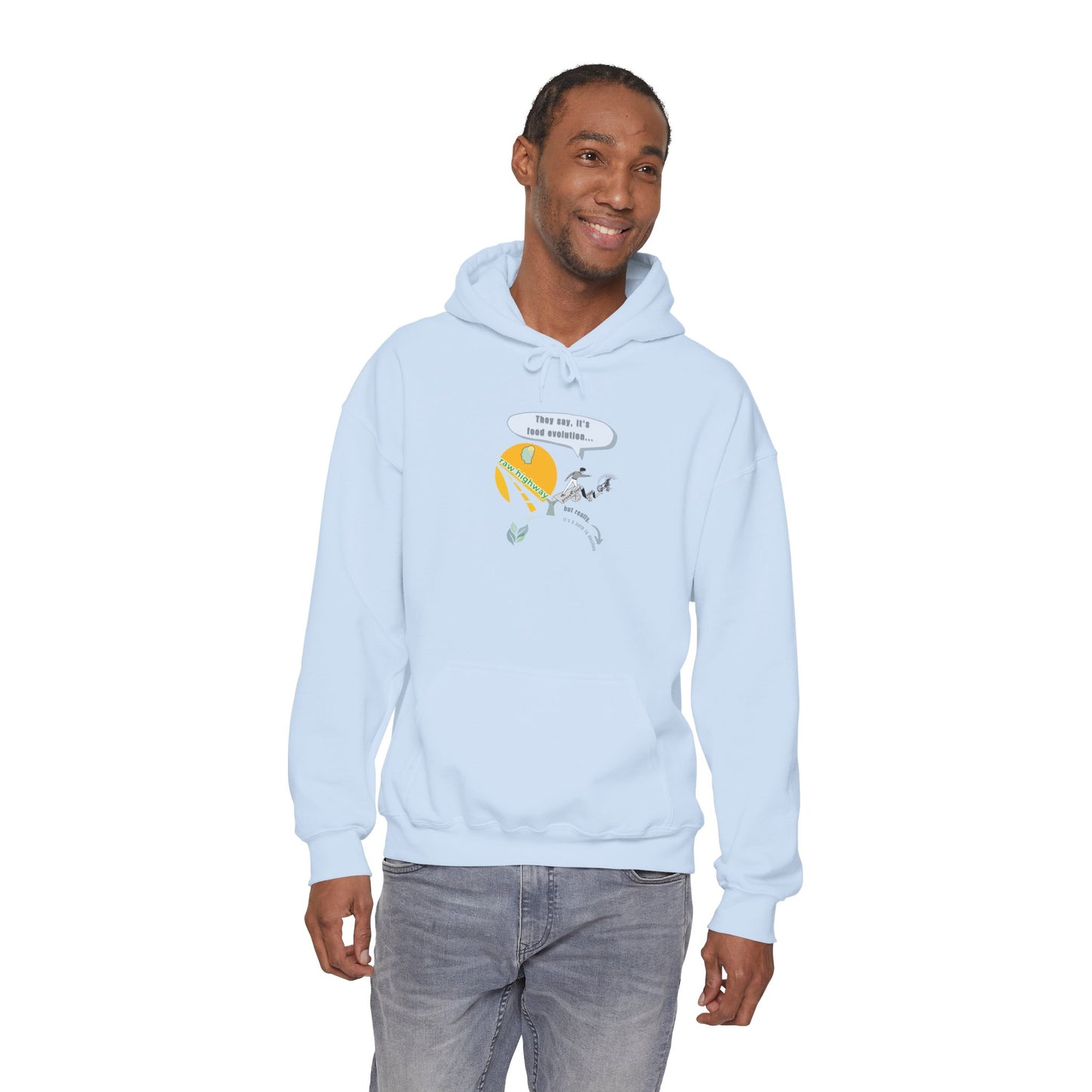 Raw vs Processed Path Hoodie – Sunshine Vibes Wellness Design | Why Choose Raw Knowledge v8.2