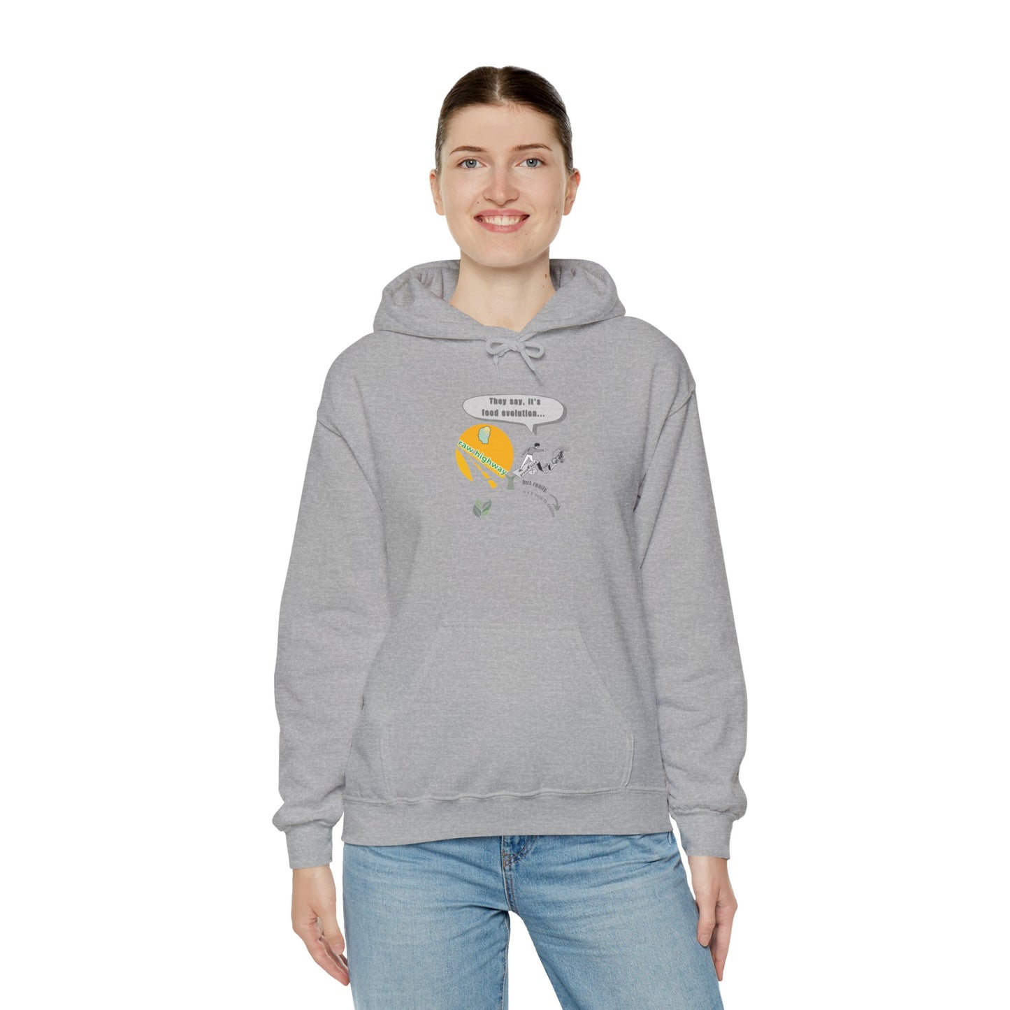 Raw vs Processed Path Hoodie – Sunshine Vibes Wellness Design | Why Choose Raw Knowledge v8.2