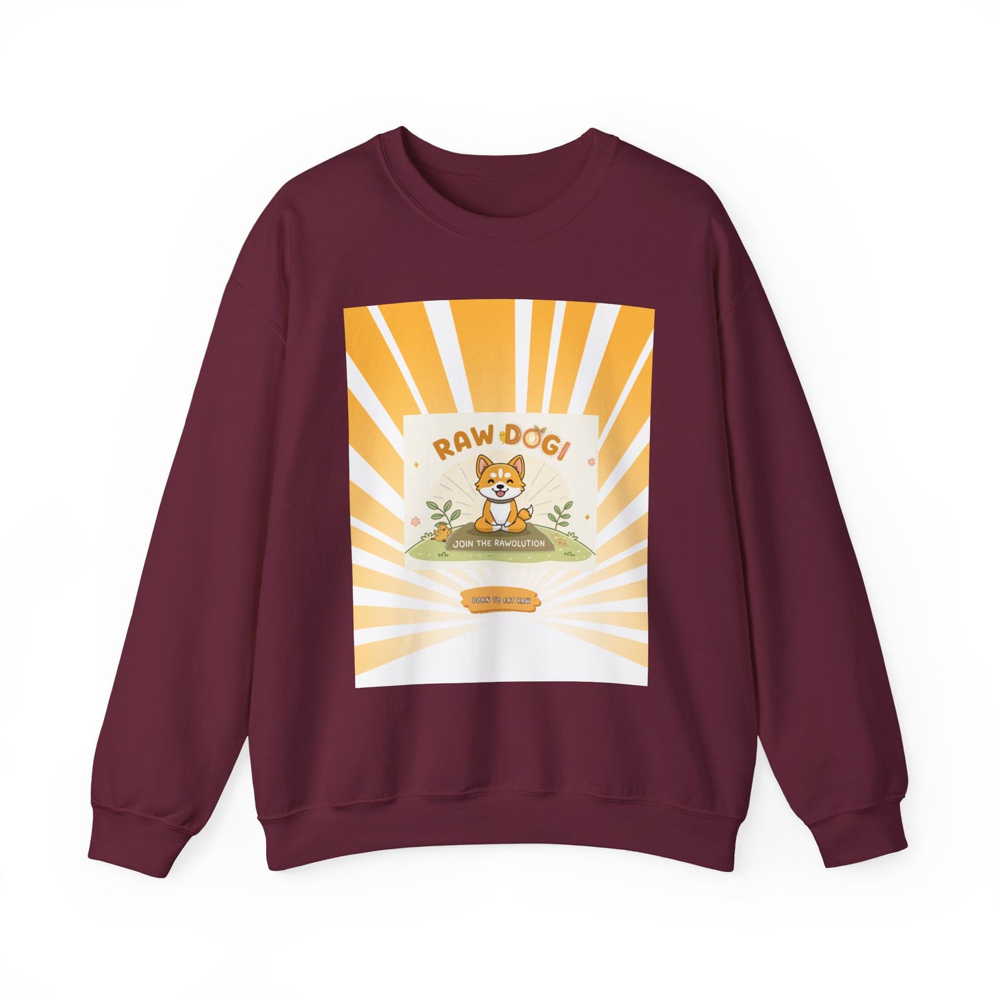 Raw Dogi V1.4.4. Sweatshirt - Raw Living Yoga Dog