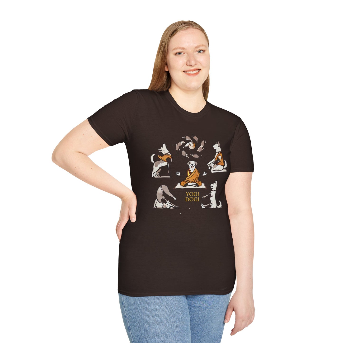 Yogi Dogi V8. Tee - Animal Art for Dog Lovers