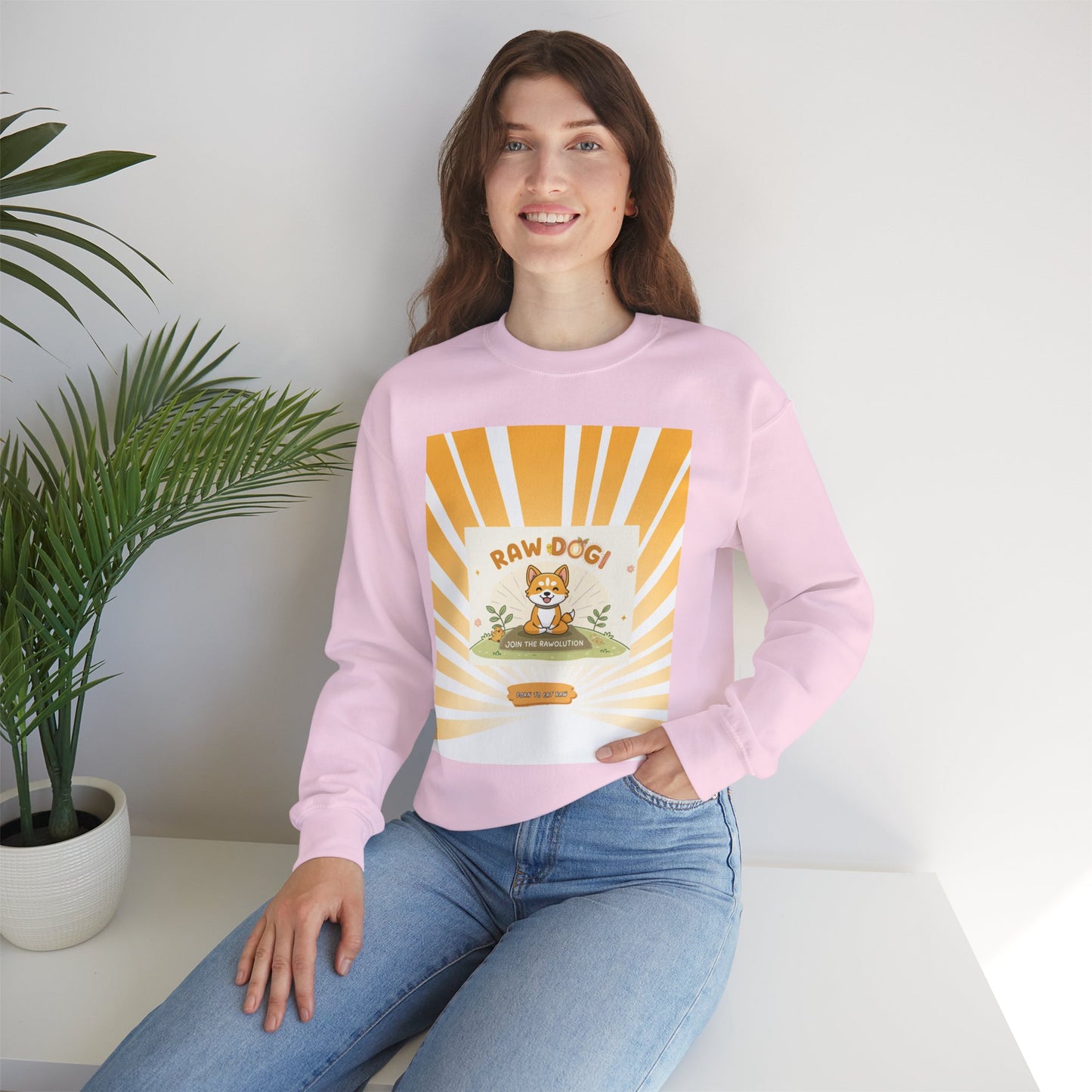 Raw Dogi V1.4.4. Sweatshirt - Raw Living Yoga Dog