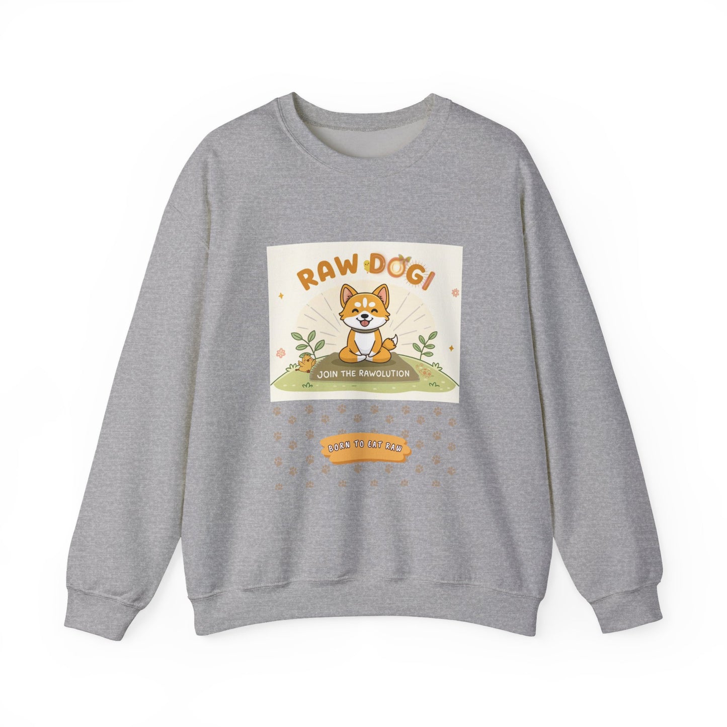 Raw Dogi V1.4.2. Sweatshirt - Playful Vibrant Design