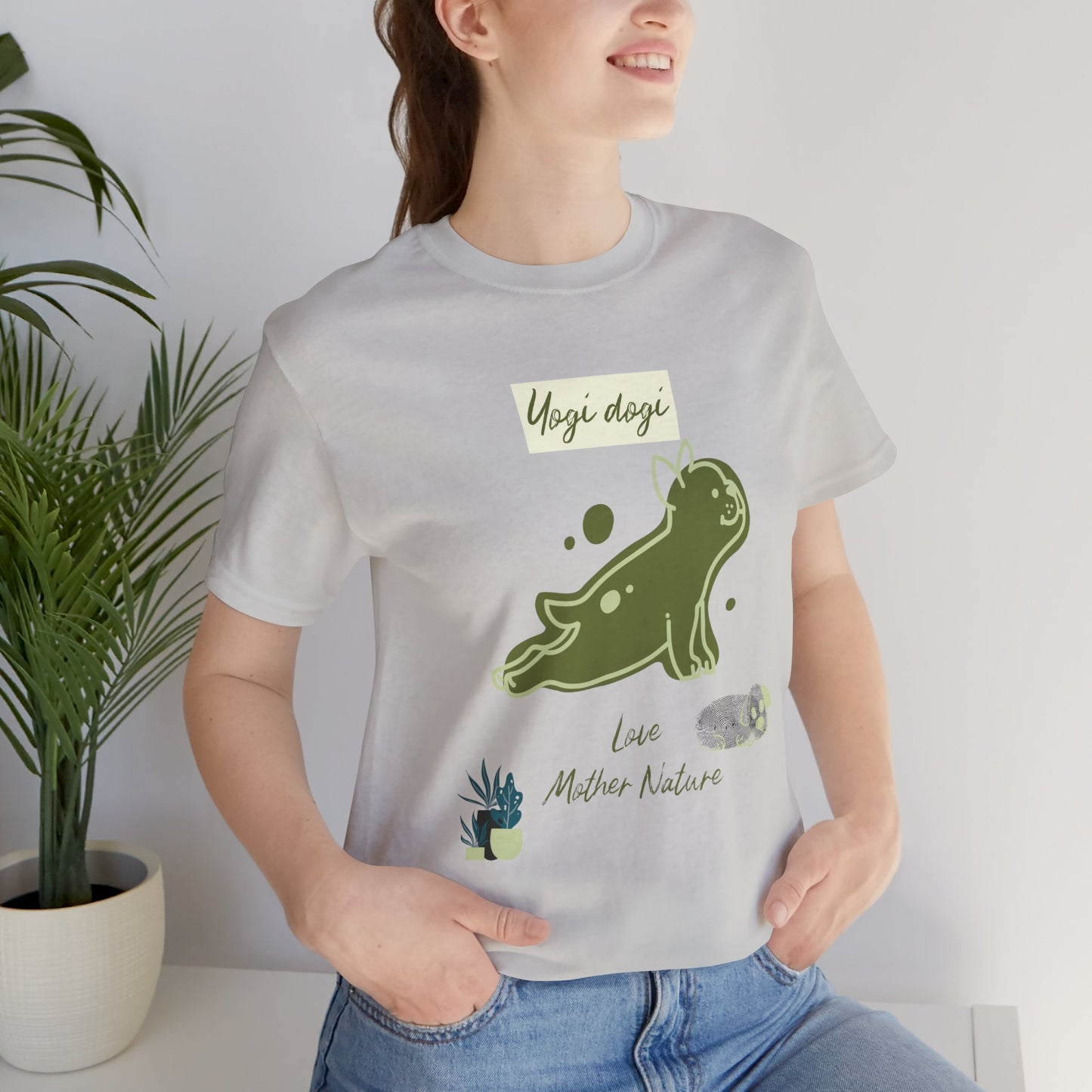 Yogi Dogi V6. Tee - Dog Lover Animal Art