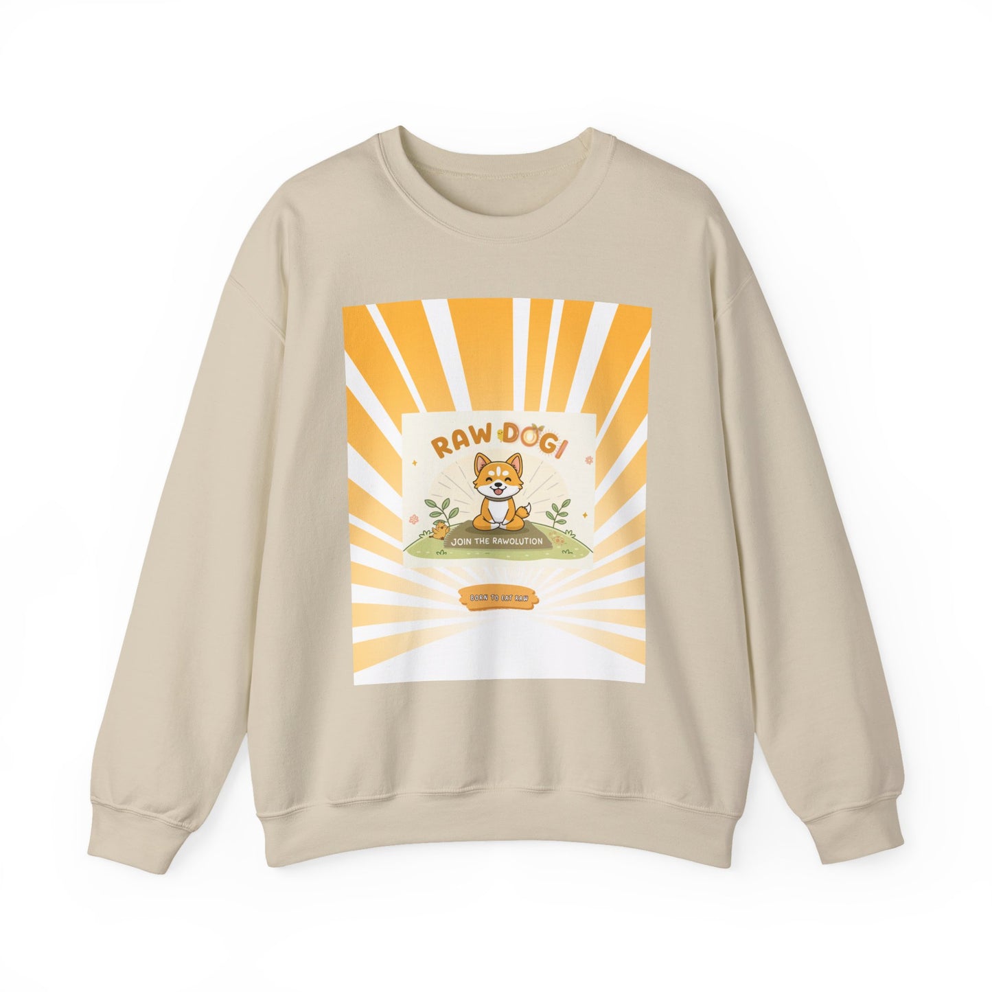 Raw Dogi V1.4.4. Sweatshirt - Raw Living Yoga Dog