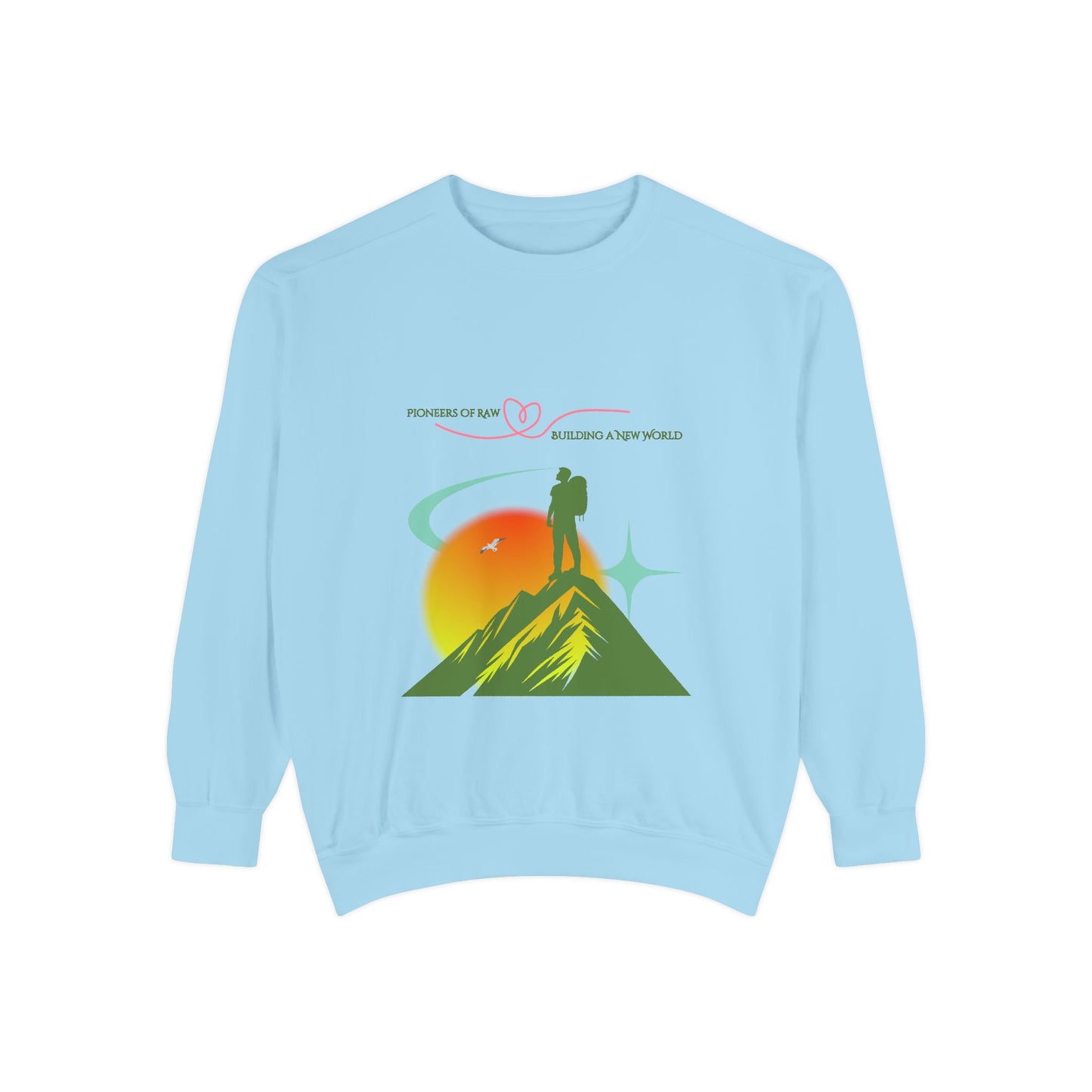 Why Choose Raw Knowledge v4 Sweatshirt – Cozy Unisex Garment-Dyed Pullover for Nature Lovers, Conscious Living & Raw Nutrition Enthusiasts