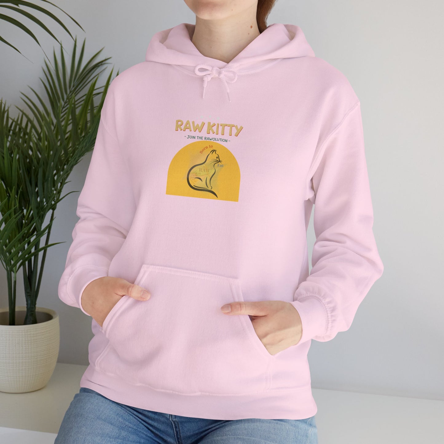 RAW KITTY V2.3 Hoodie - Cat Lovers Sweatshirt