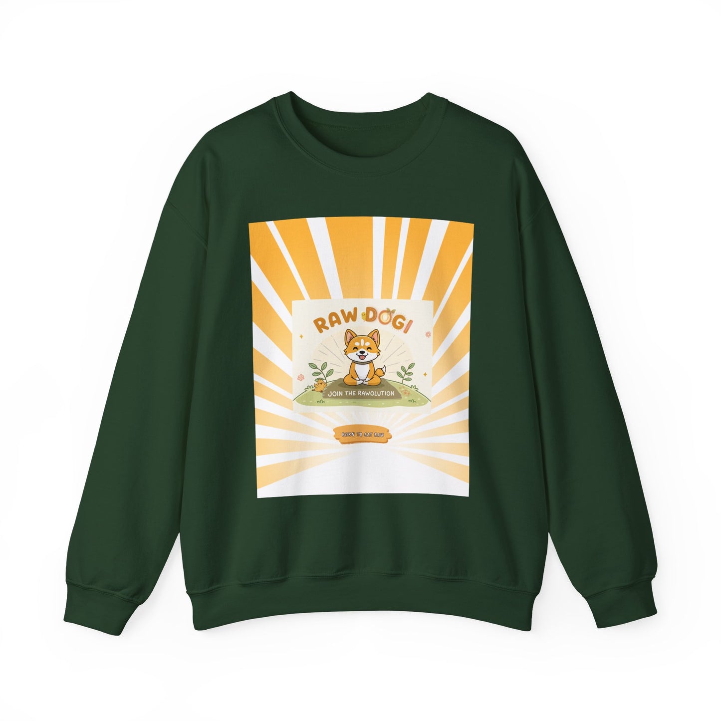 Raw Dogi V1.4.4. Sweatshirt - Raw Living Yoga Dog