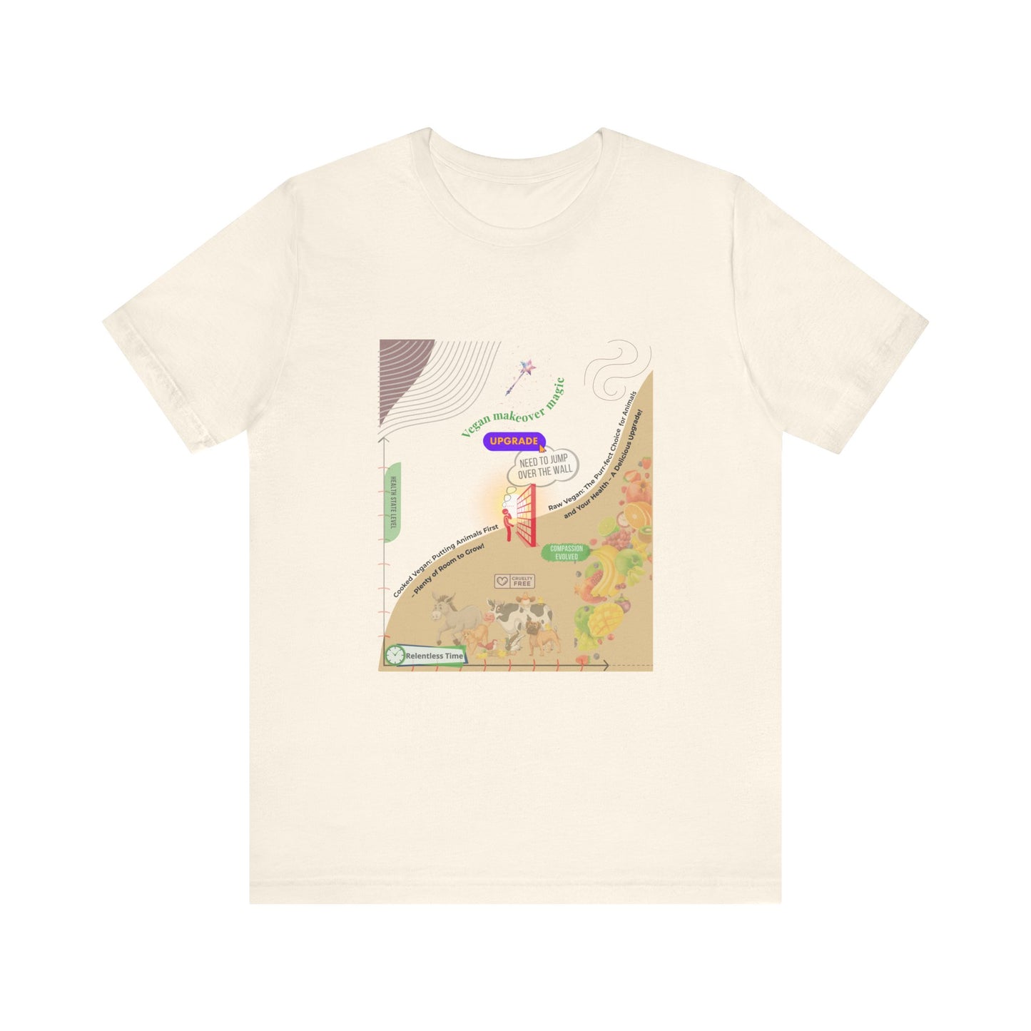 Why Choose Raw Knowledge v23.2 Adventure Map Short Sleeve Tee - Unisex