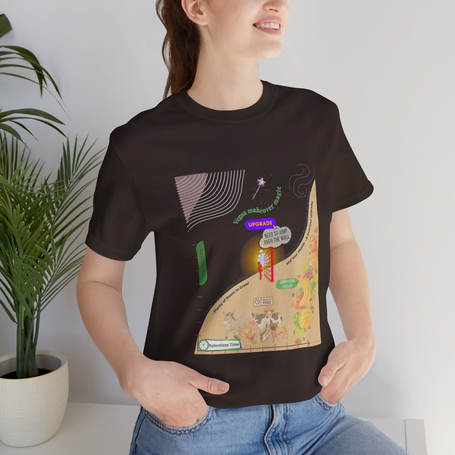 Why Choose Raw Knowledge v23.2 Adventure Map Short Sleeve Tee - Unisex