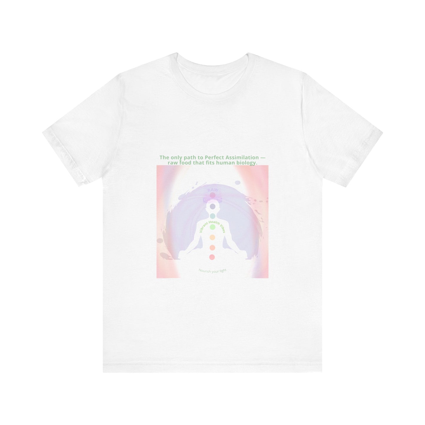 Why Choose Raw Knowledge v16.2 Chakra Energy Unisex Jersey Tee