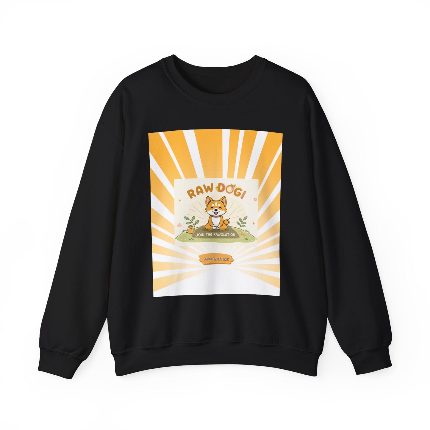 Raw Dogi V1.4.4. Sweatshirt - Raw Living Yoga Dog