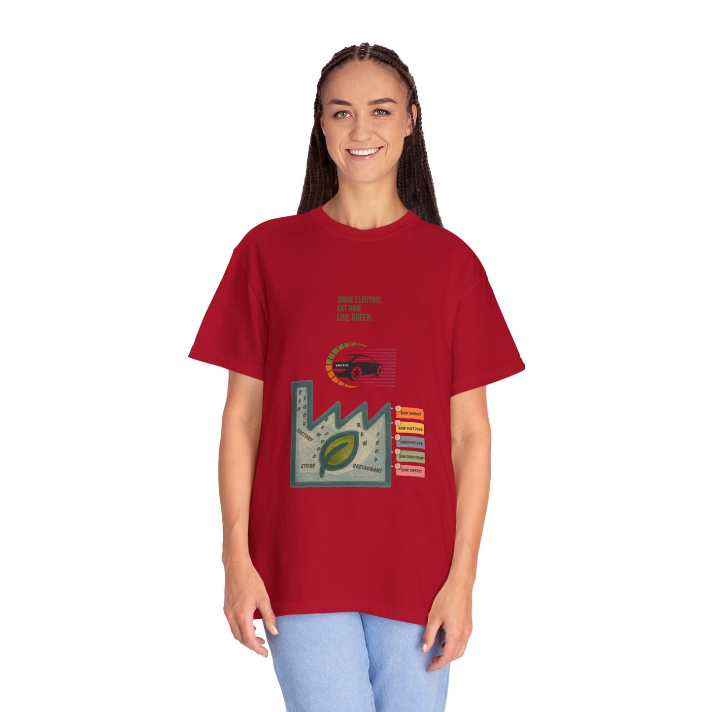 Why Choose Raw Knowledge v11.2 Eco-Friendly Garment-Dyed T-Shirt with Mindful Knowledge Design