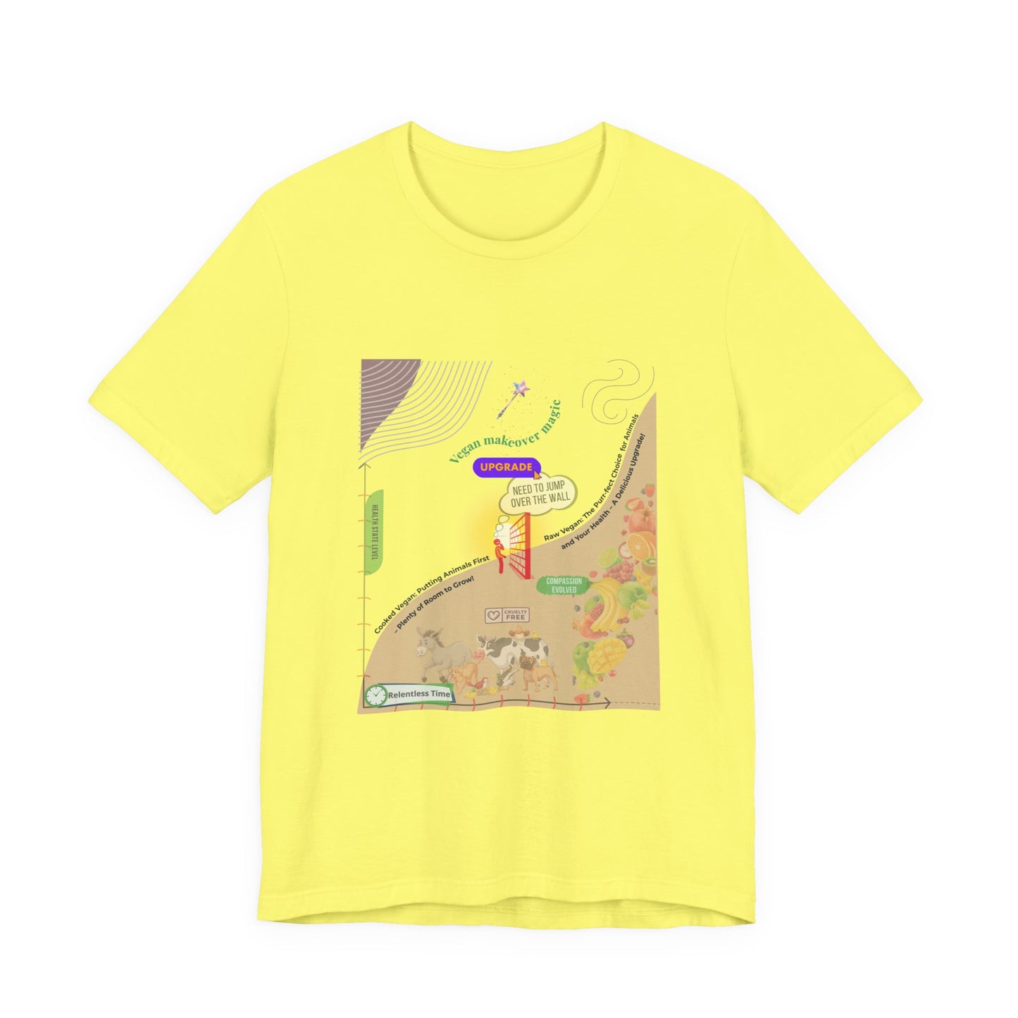 Why Choose Raw Knowledge v23.2 Adventure Map Short Sleeve Tee - Unisex