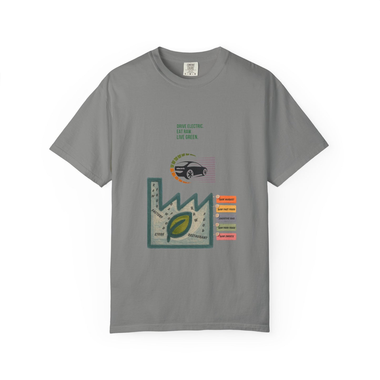 Why Choose Raw Knowledge v11.2 Eco-Friendly Garment-Dyed T-Shirt with Mindful Knowledge Design