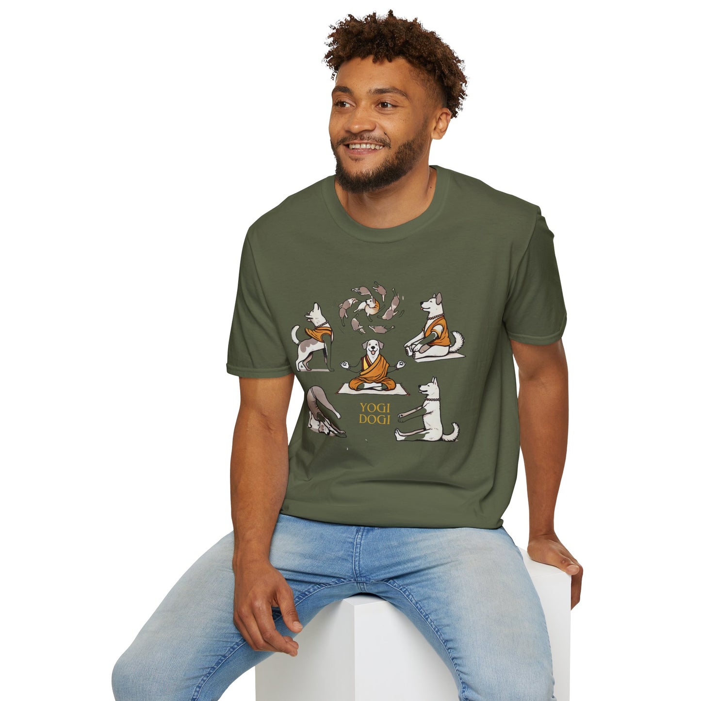 Yogi Dogi V8. Tee - Animal Art for Dog Lovers