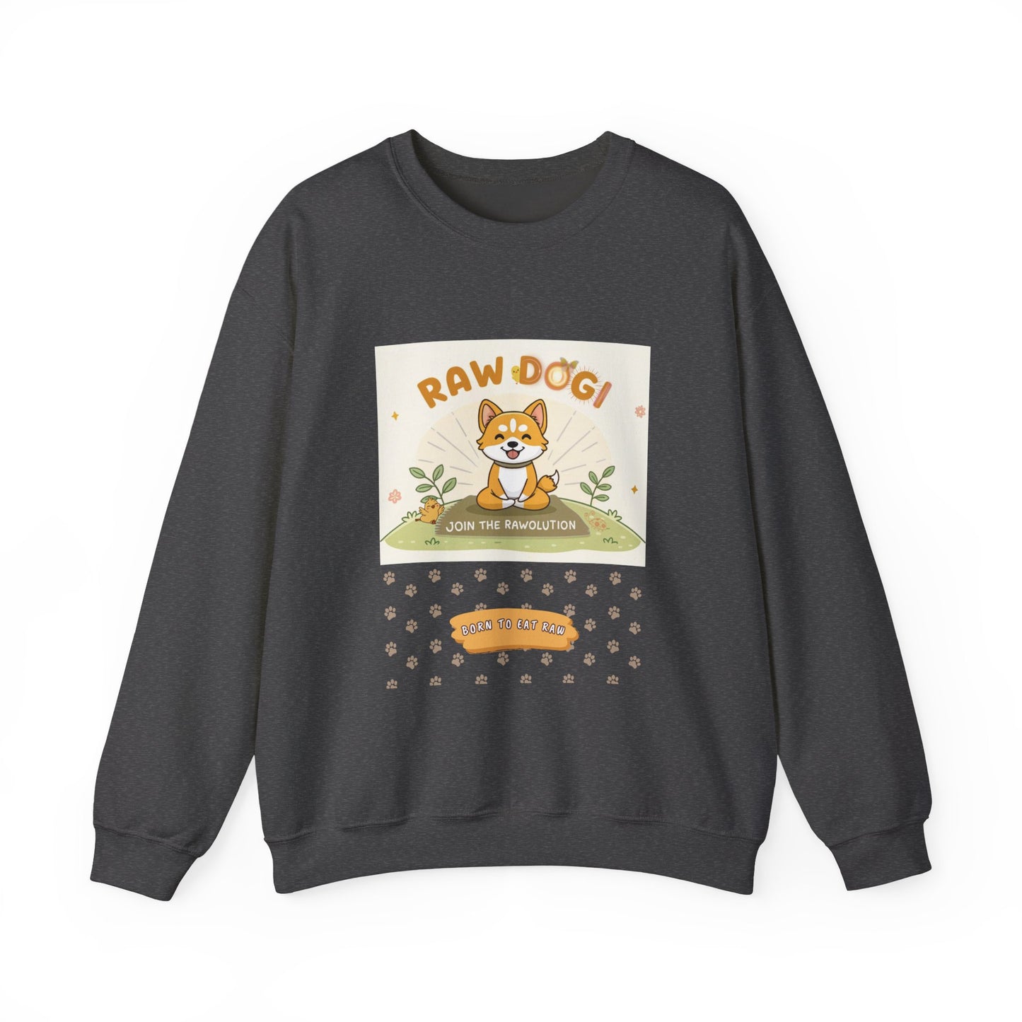 Raw Dogi V1.4.2. Sweatshirt - Playful Vibrant Design