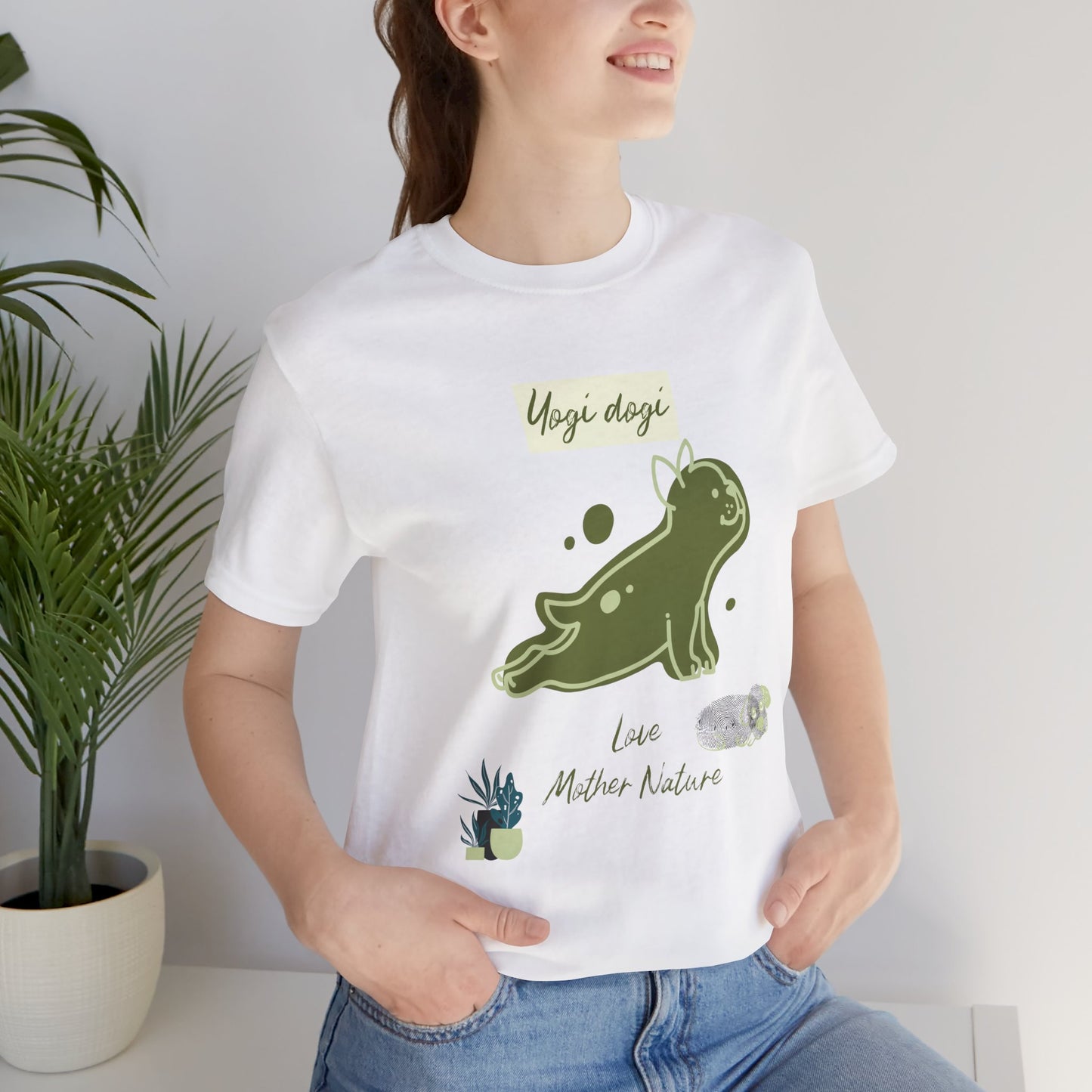 Yogi Dogi V6. Tee - Dog Lover Animal Art