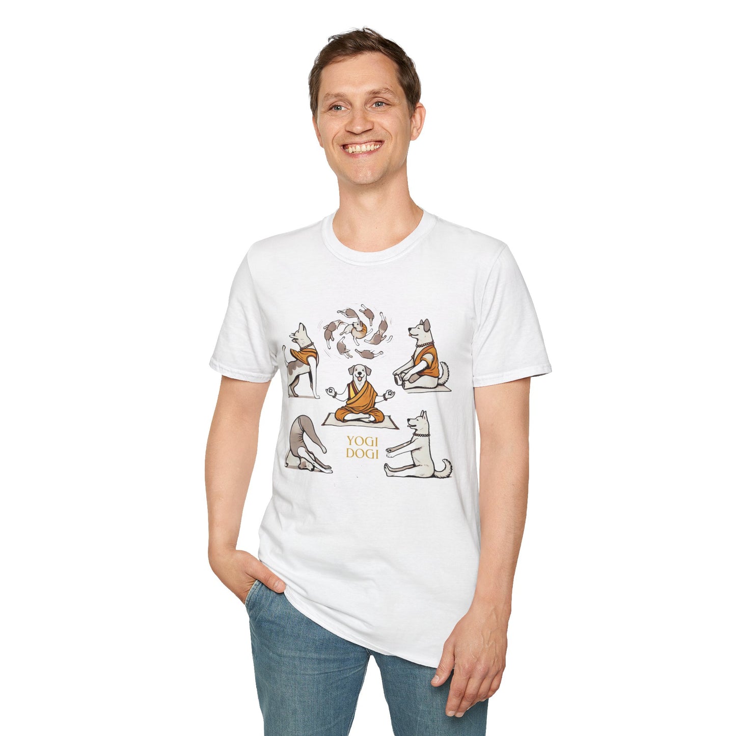 Yogi Dogi V8. Tee - Animal Art for Dog Lovers