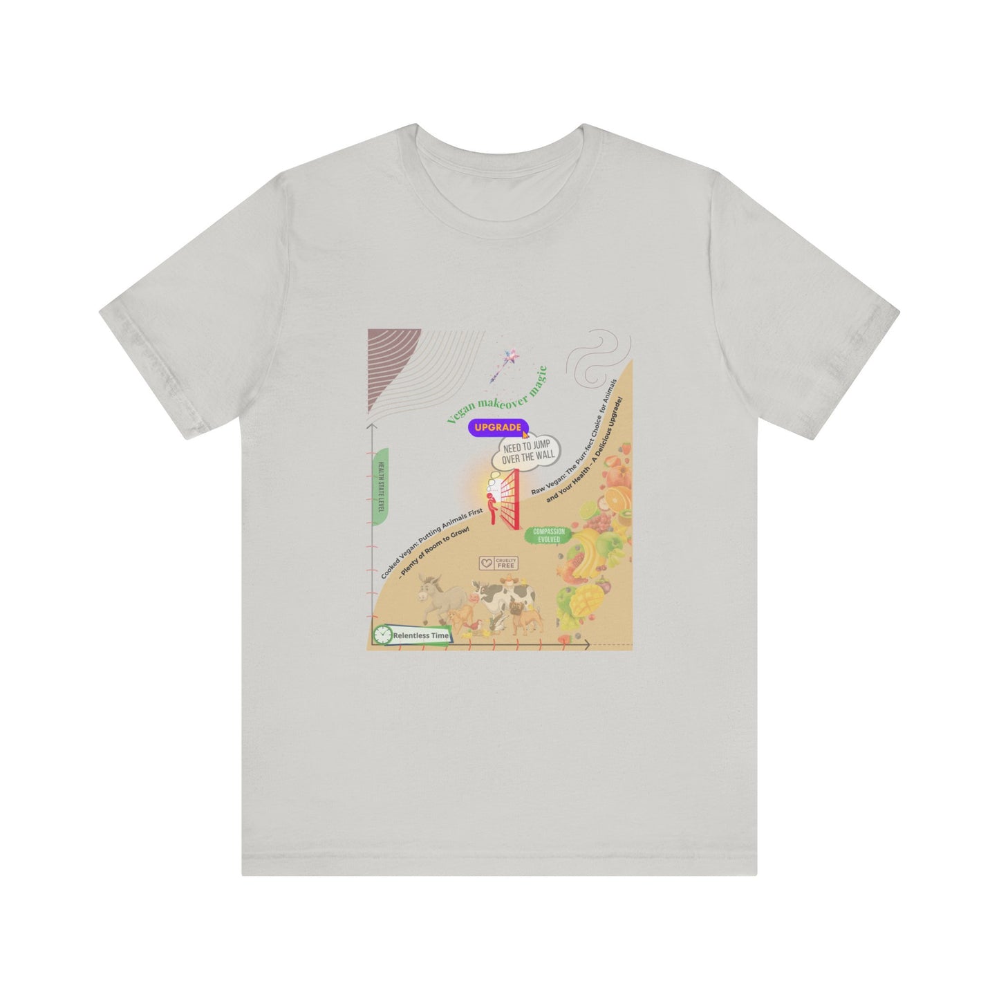 Why Choose Raw Knowledge v23.2 Adventure Map Short Sleeve Tee - Unisex